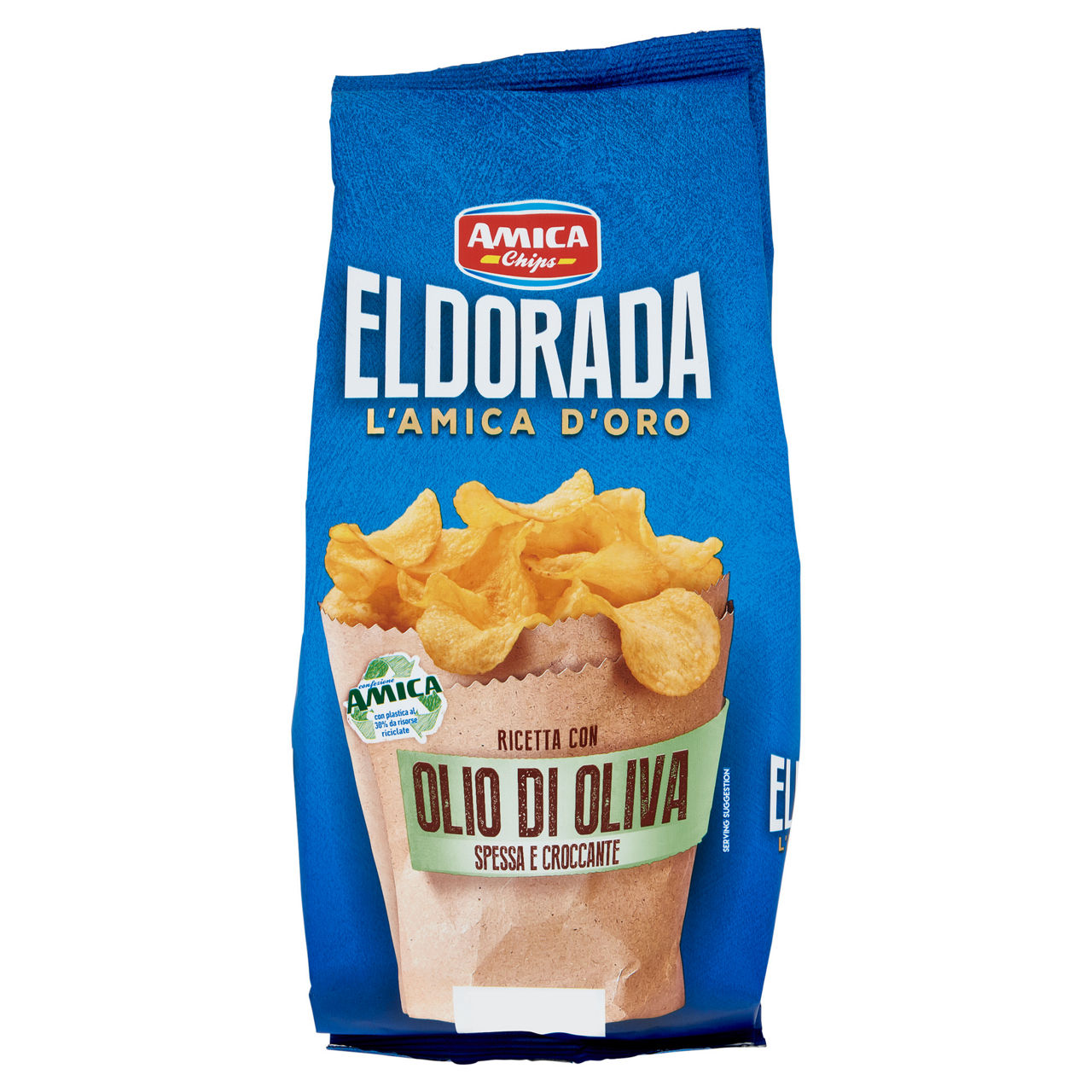 Patatine con olio di oliva 130 gr