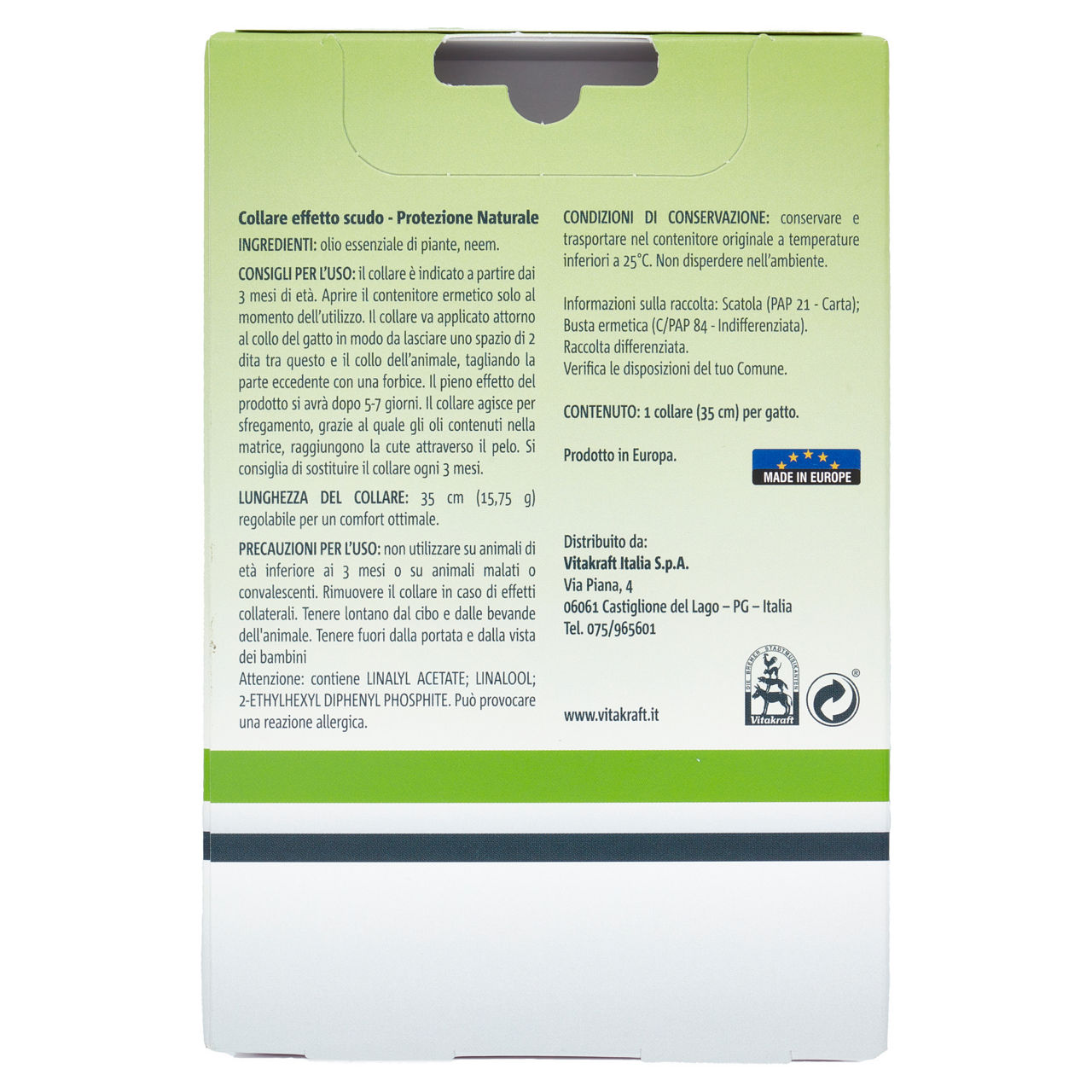 Collare naturale vitakraft per gatto scatola pz. 1 - Immagine 41