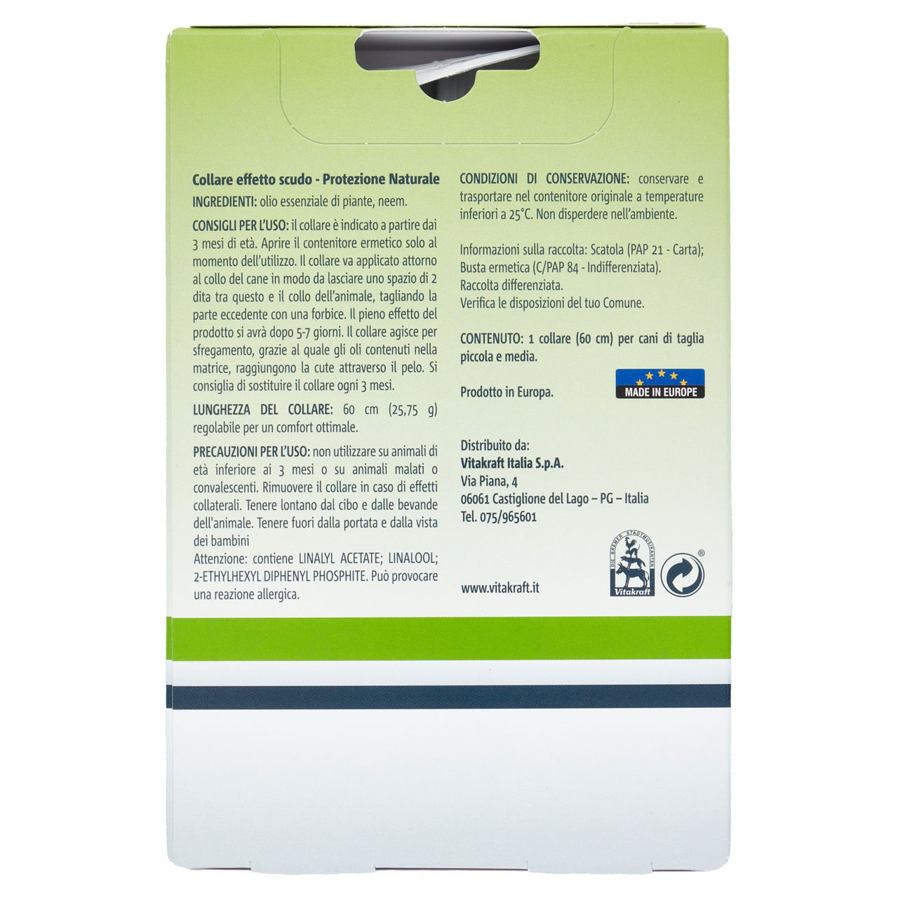 Collare naturale per cane s-m scatola 1 pz - Immagine 51
