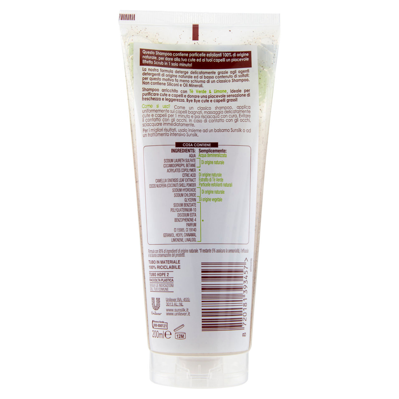 Shampoo Detox 1 Minute Scrub con tè verde e limone 200 ml - Immagine 41