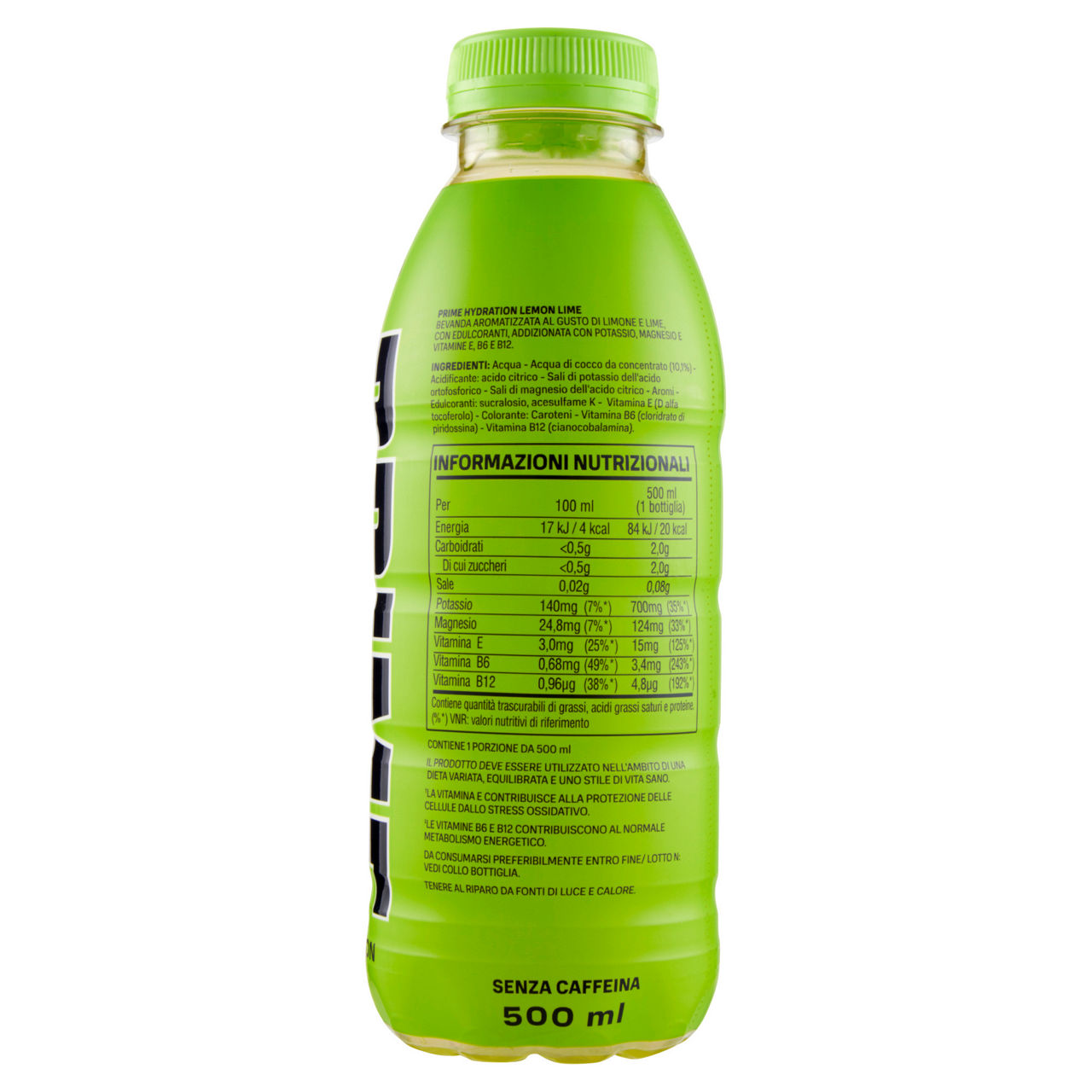 Bevanda aromatizzata Hydration gusto limone e lime 500 ml - Immagine 21