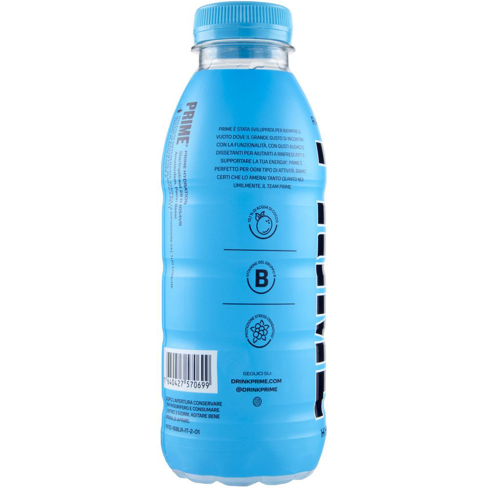 Bevanda aromatizzata Hydration gusto lampone 500 ml - Immagine 11