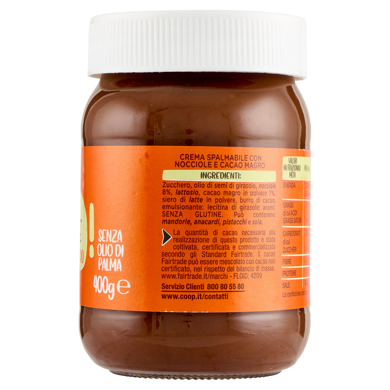 Crema spalmabile gli spesotti coop cacao e nocciole g 400 - Immagine 11