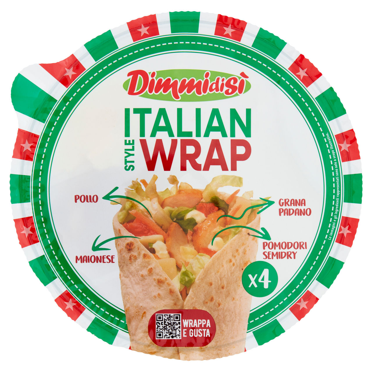 Insalatona wrap Italian Style 250 gr