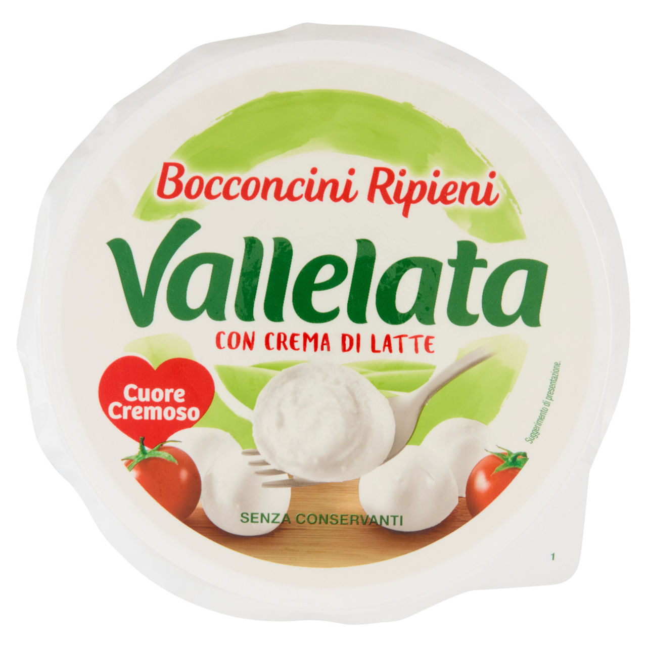 Bocconcini ripieni con crema di latte 180 gr