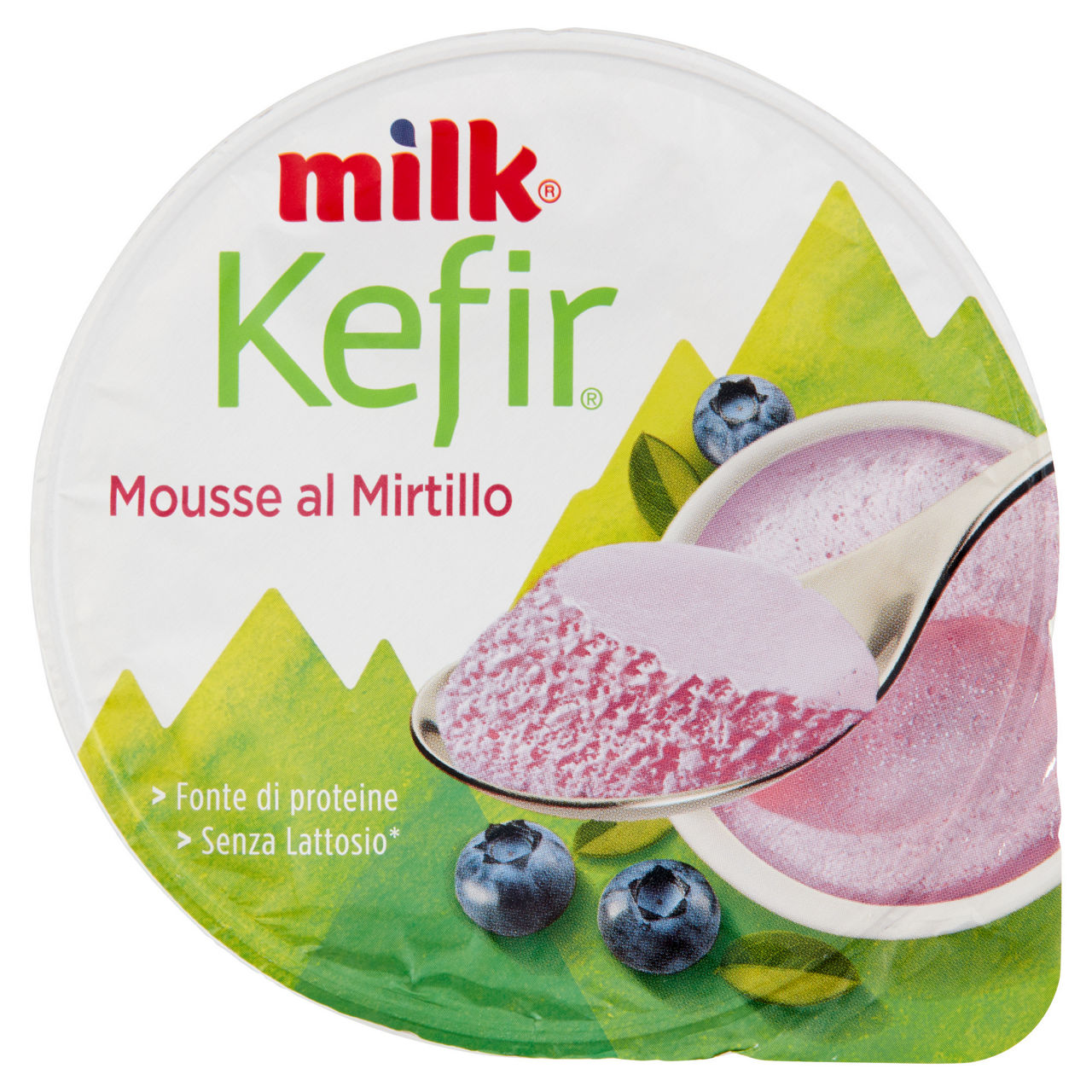 Kefir mousse al mirtillo 125 gr