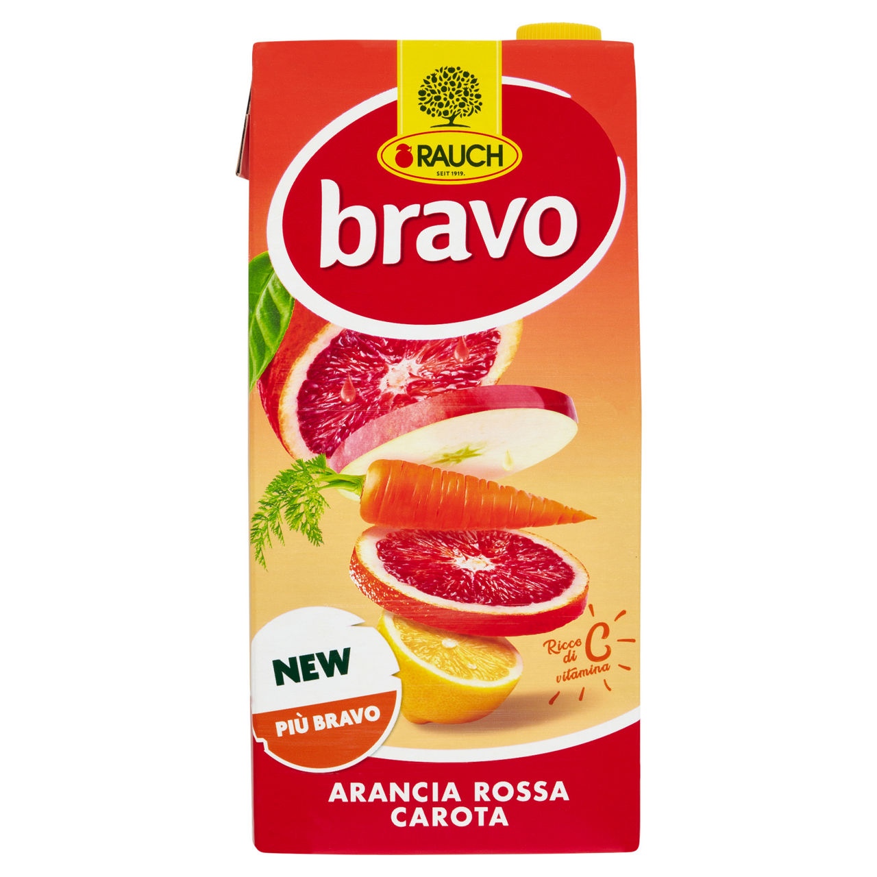 Bevanda arancia rossa e carota 2 lt