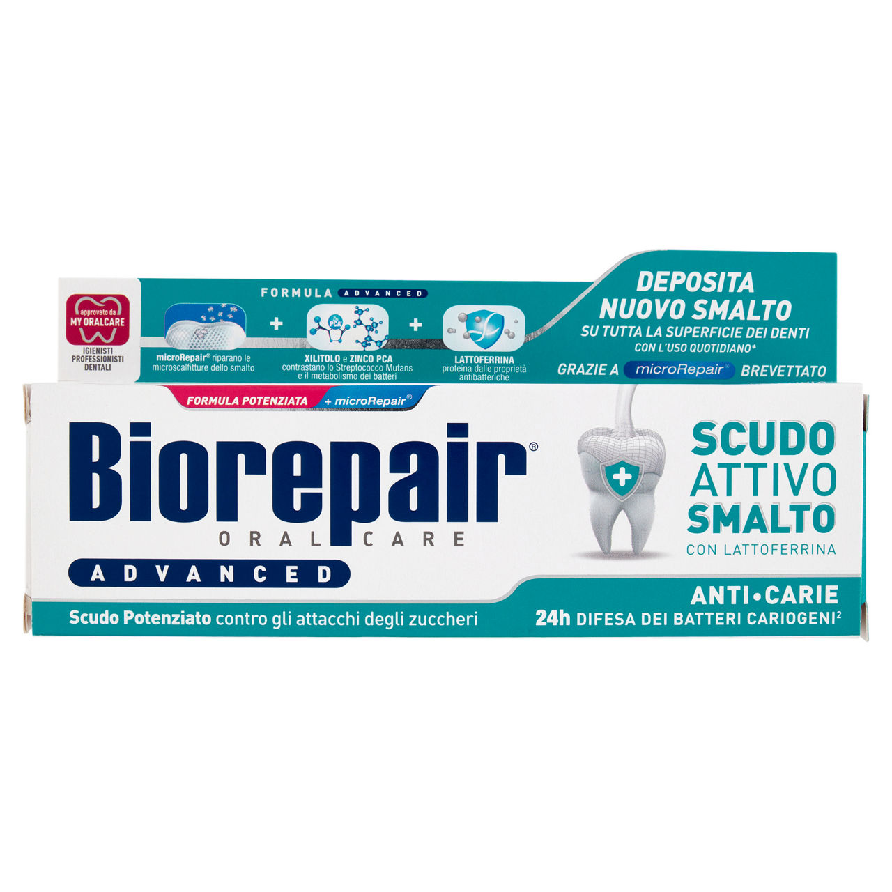 Dentifricio biorepair advanced scudo attivo ml 75 - Immagine 01