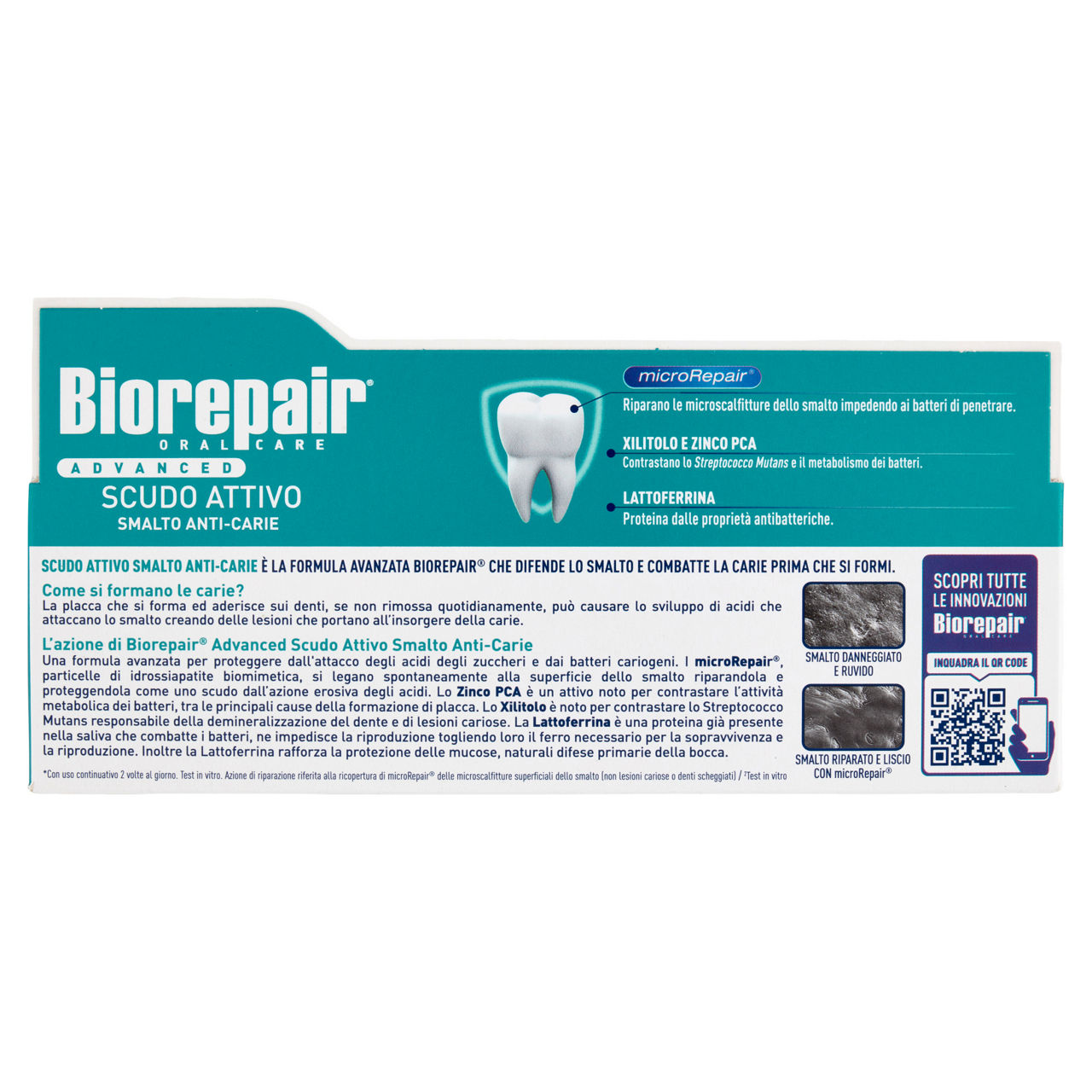 Dentifricio biorepair advanced scudo attivo ml 75 - Immagine 11