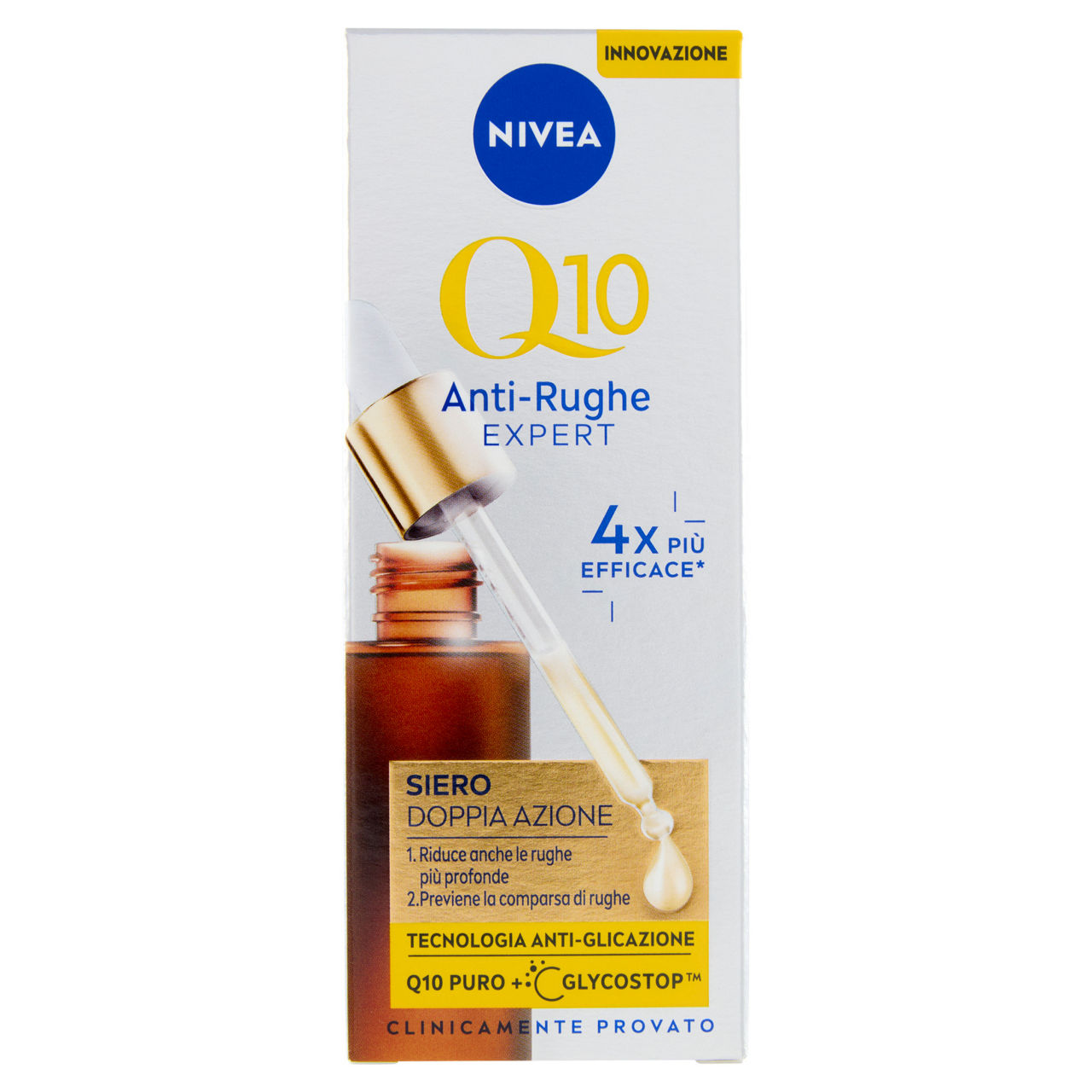 Siero viso doppia azione Q10 anti rughe 30 ml