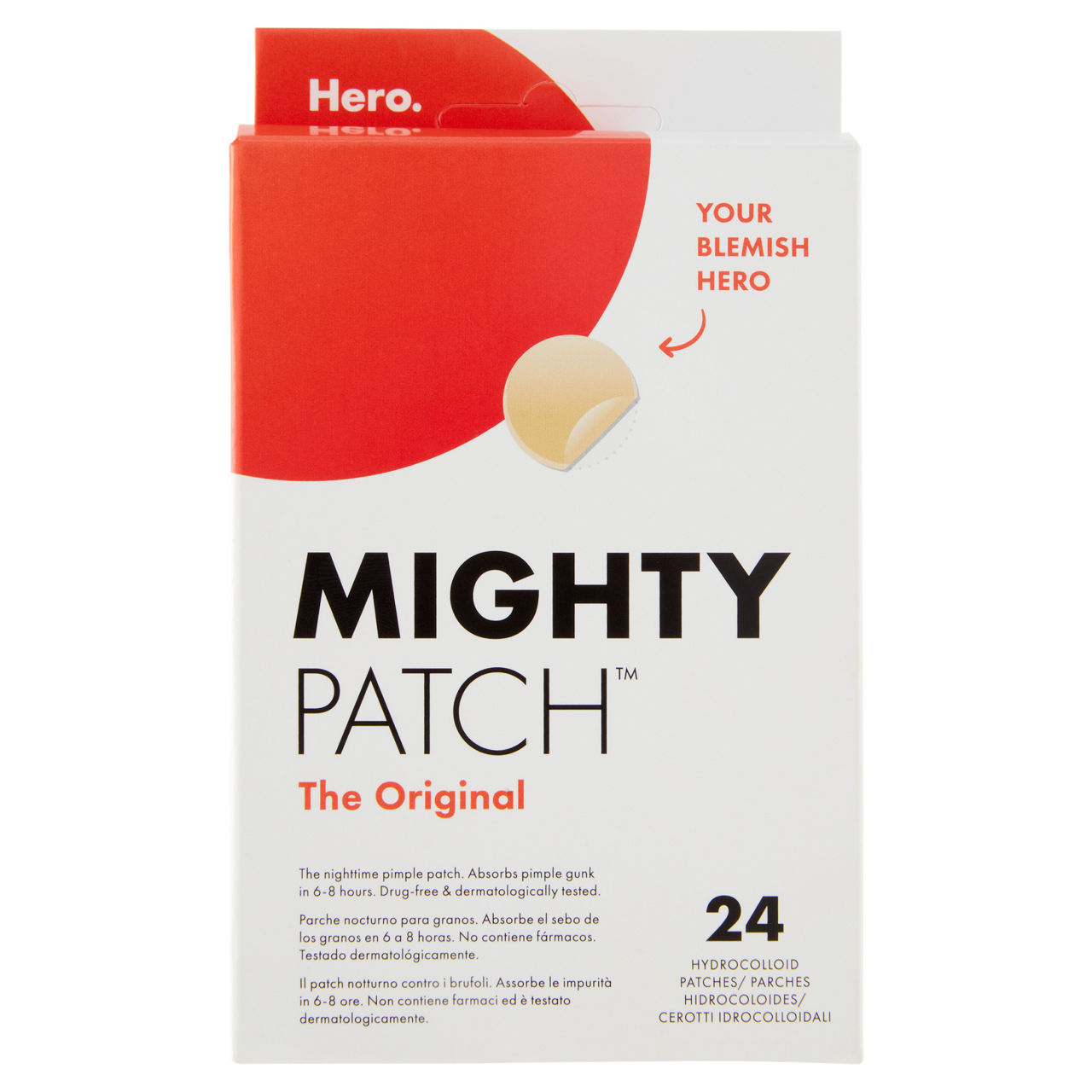 Cerotti antiacne hero mighty patch the original pz.24 - Immagine 01