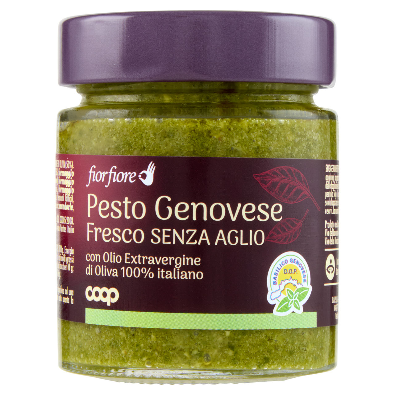 Pesto fresco Genovese senza aglio 130 gr