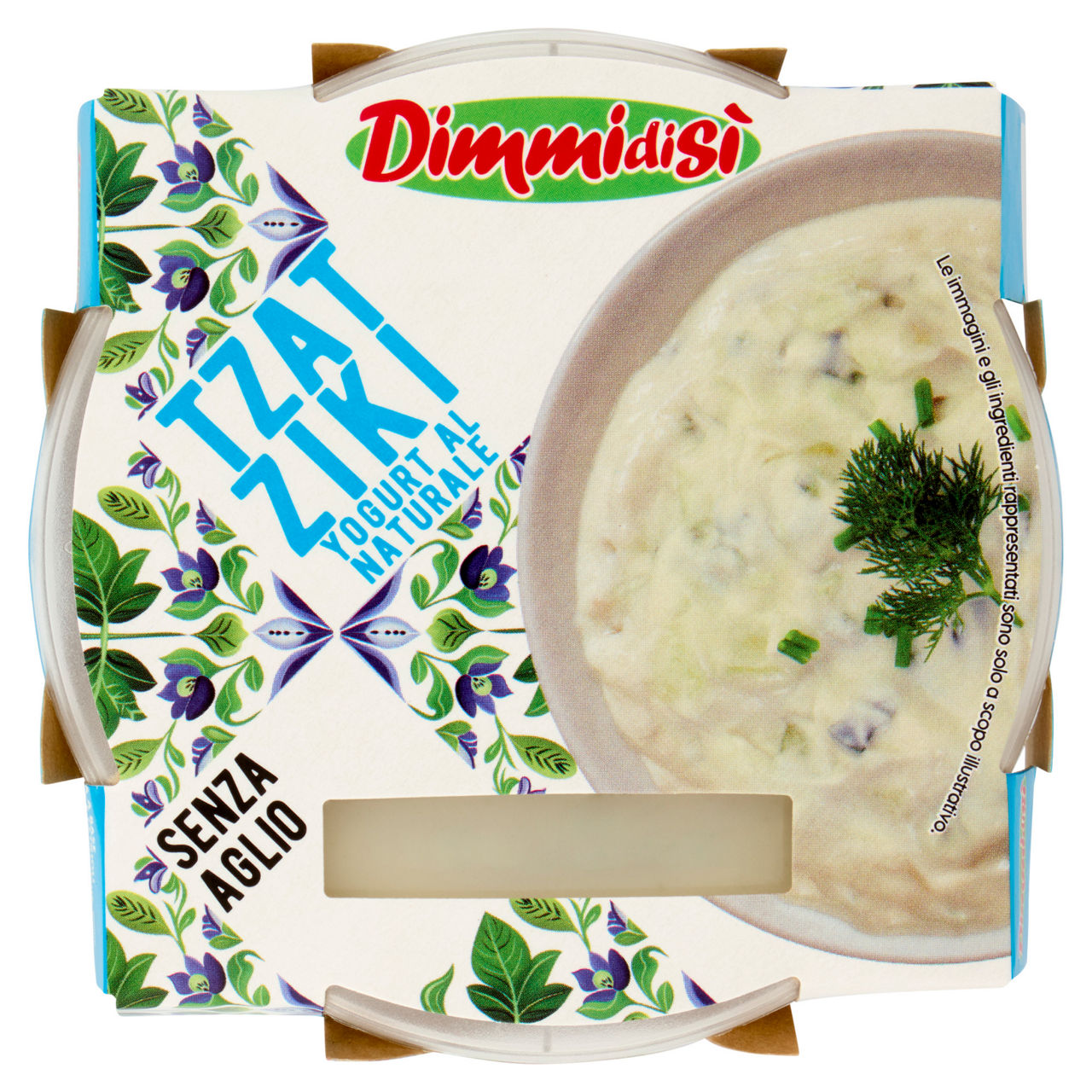 Salsa Tzatziki a base di yogurt e cetrioli senza aglio 150 gr