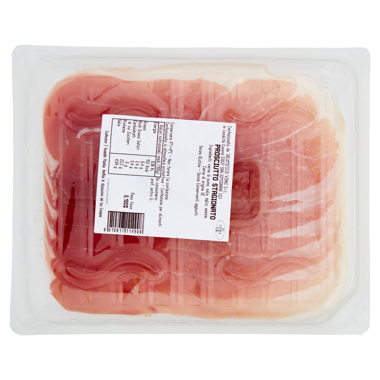 Prosciutto crudo stagionato 100 gr - Immagine 11