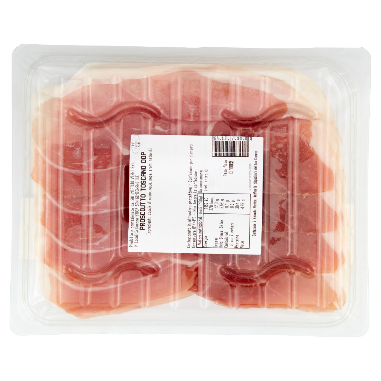 Prosciutto Toscano DOP affettato 100 gr - Immagine 21