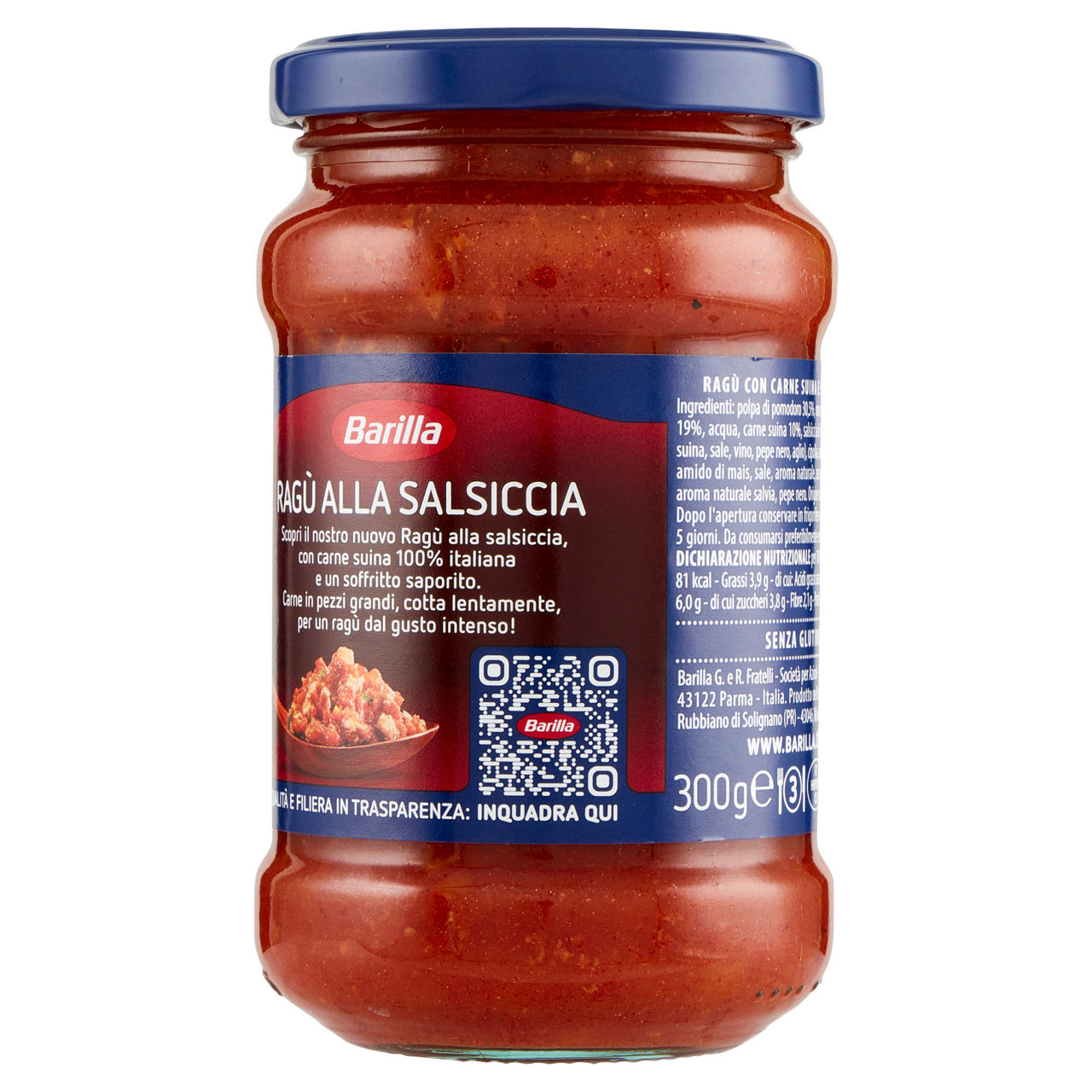 Sugo salsiccia barilla vaso g 300 - Immagine 31