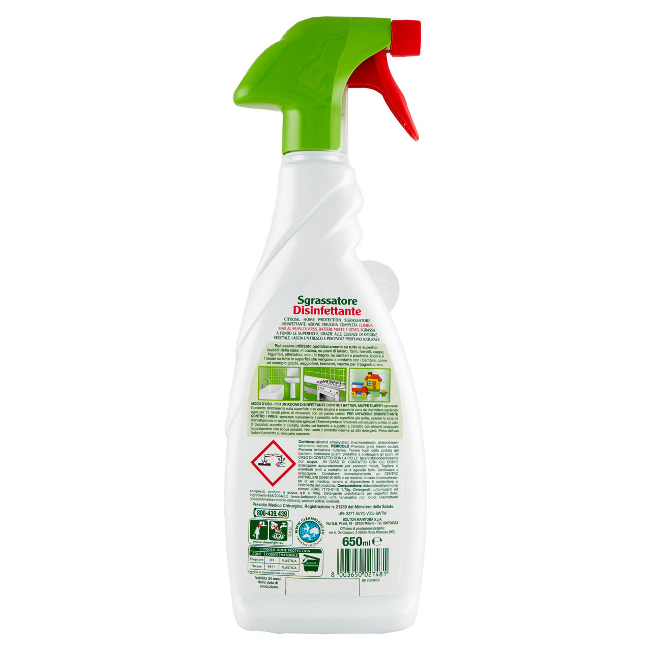 Sgrassatore azione virucida 650 ml - Immagine 31