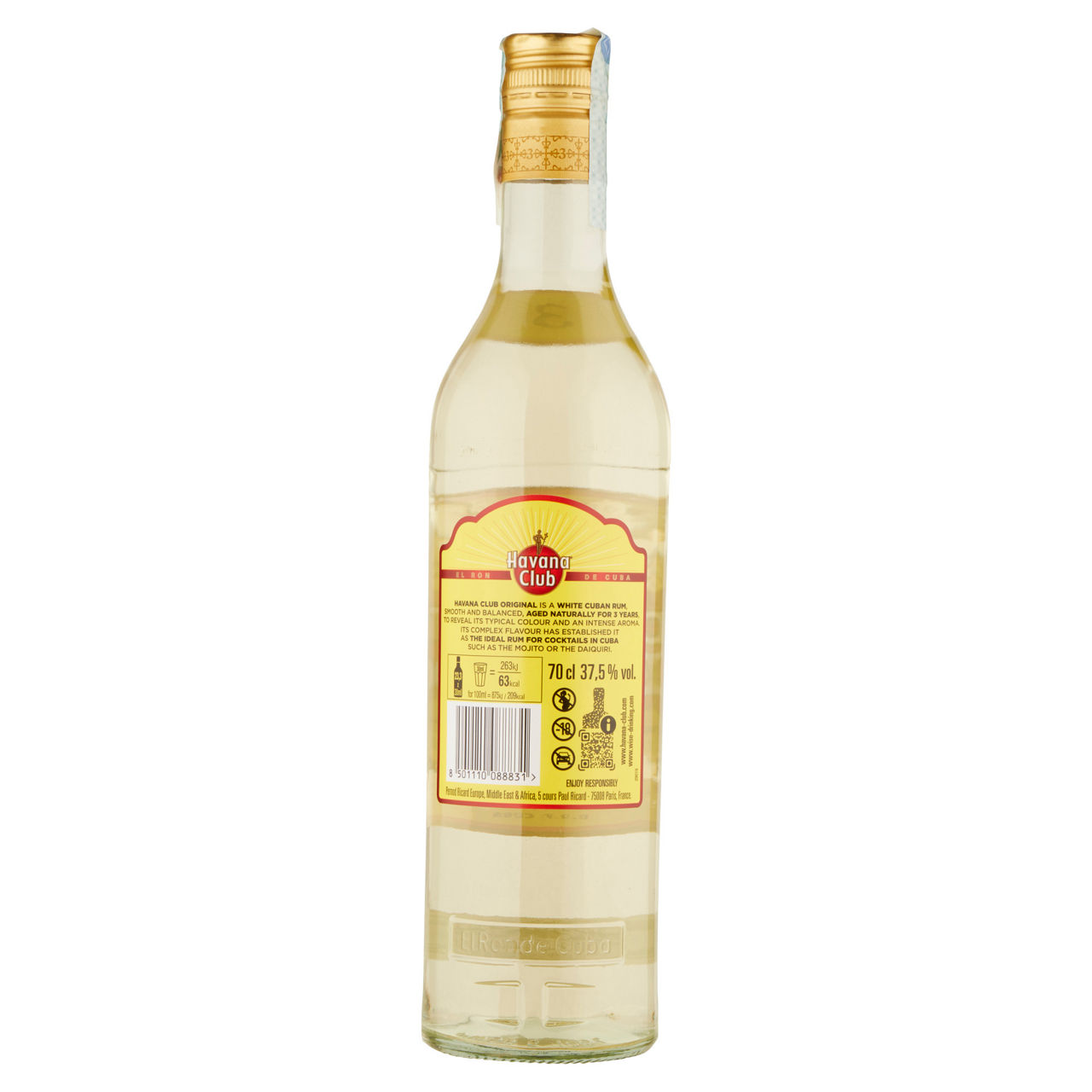 Rhum havana club 3 anos gradi 37,5 bottiglia ml 700 - Immagine 31