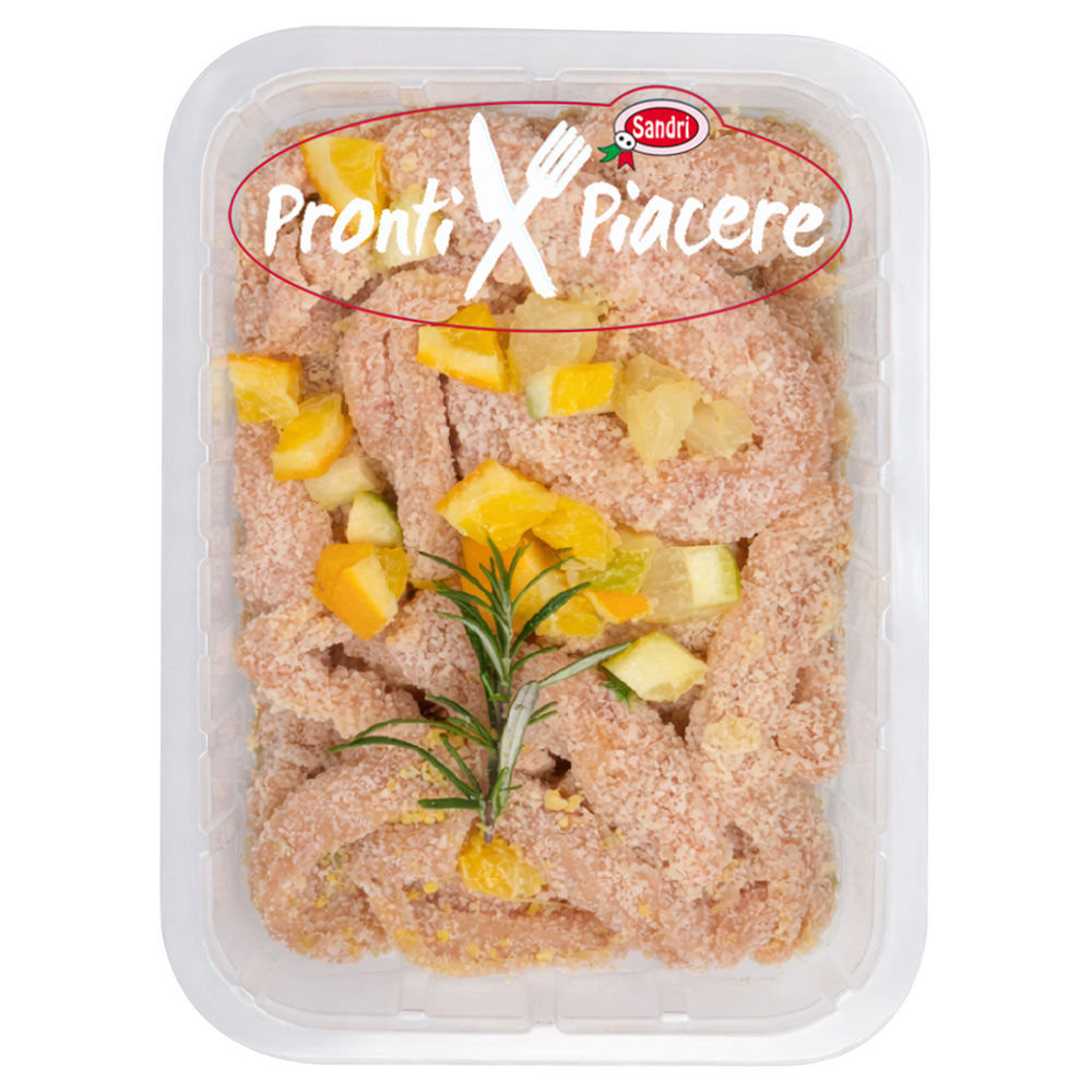 Stracetti di pollo agli agrumi