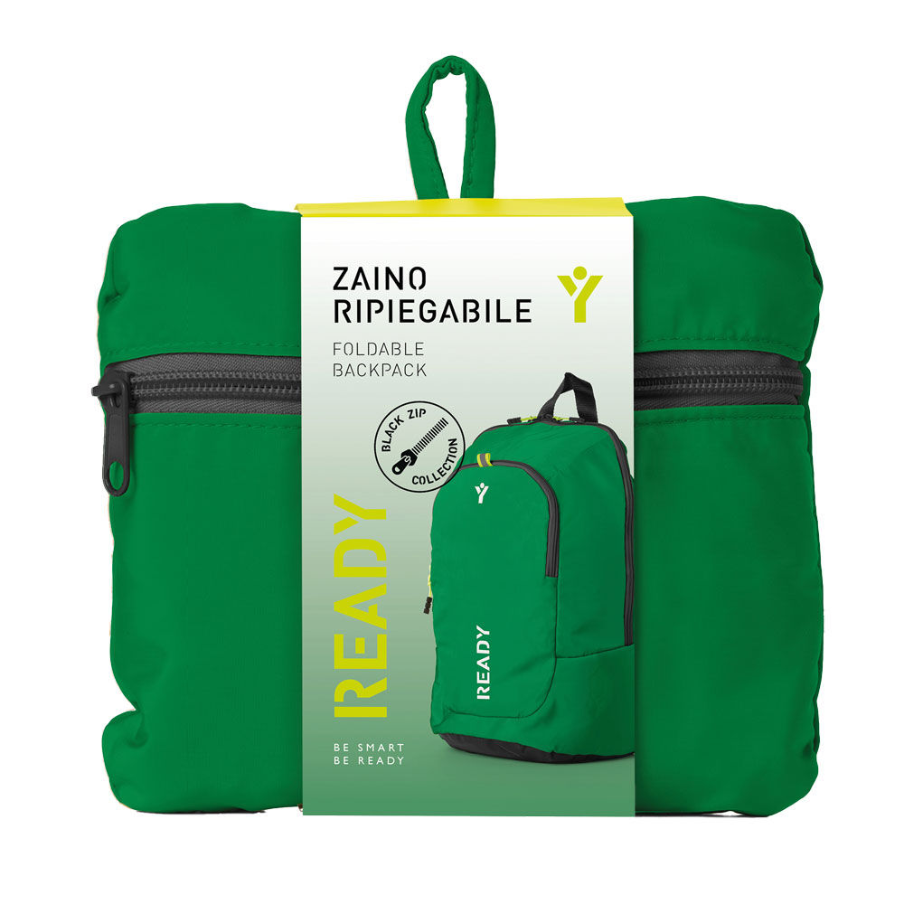 Zaino ripiegabile Ready Light verde 18 lt - Immagine 31