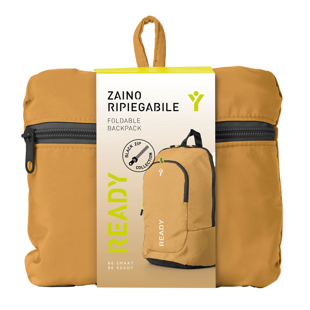 Zaino ripiegabile Ready Light giallo senape 18 lt - Immagine 31