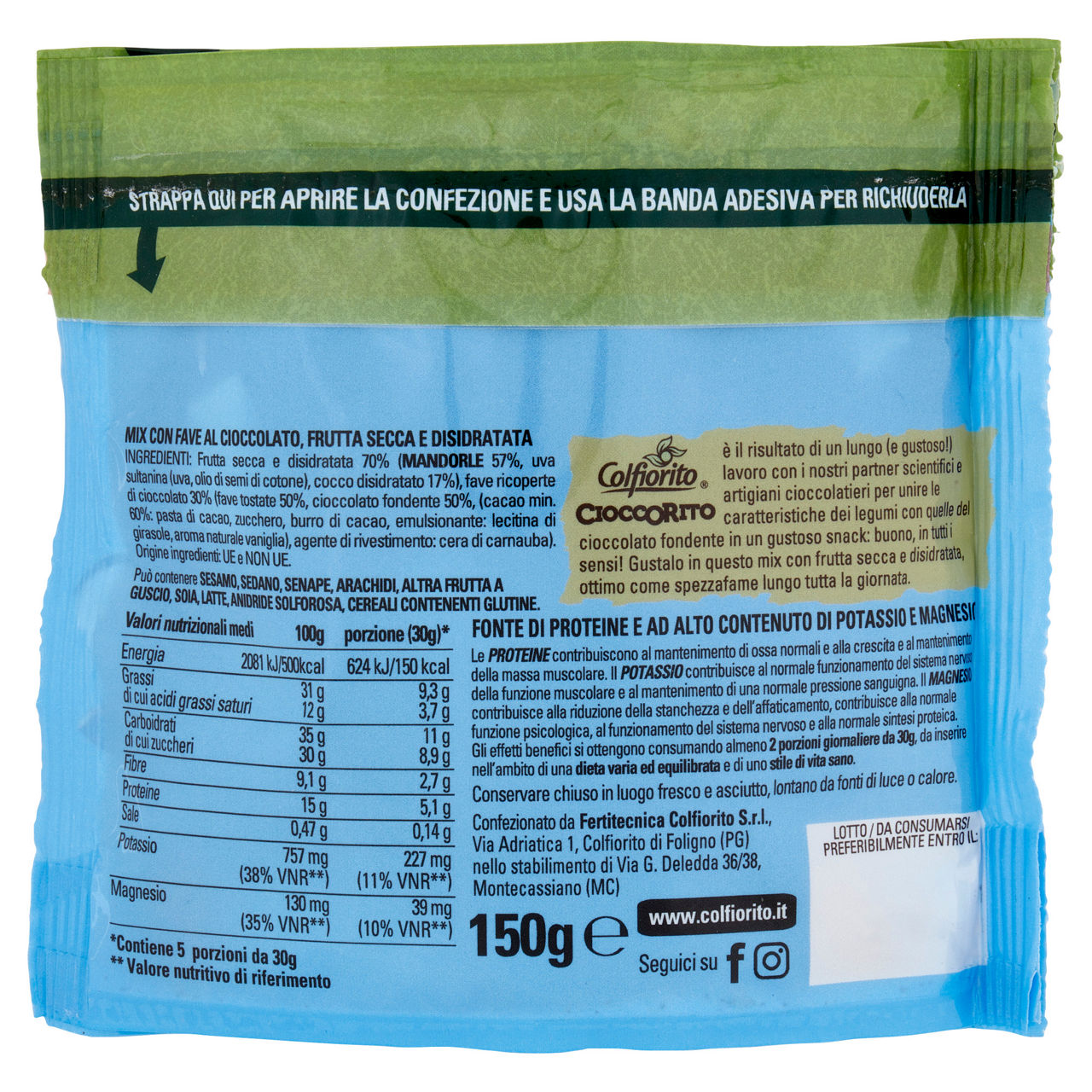 Cioccorito Mix fave tostate ricoperte di cioccolato fondente 150 gr - Immagine 51