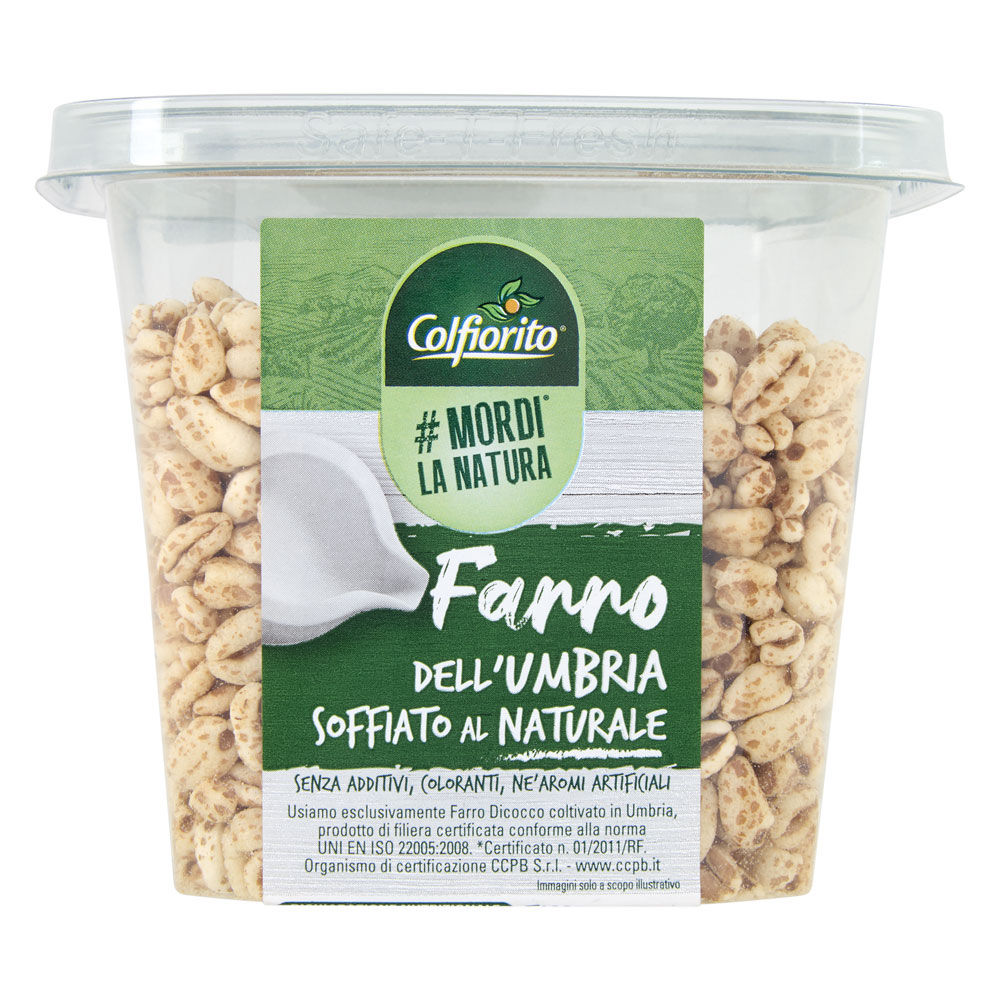 Farro soffiato al naturale 70 gr