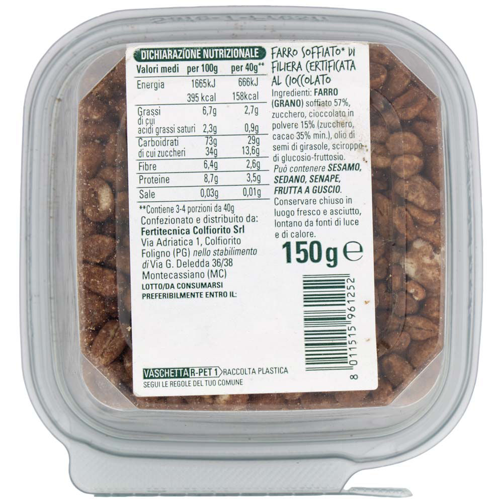 Farro soffiato al cioccolato 150 gr - Immagine 51