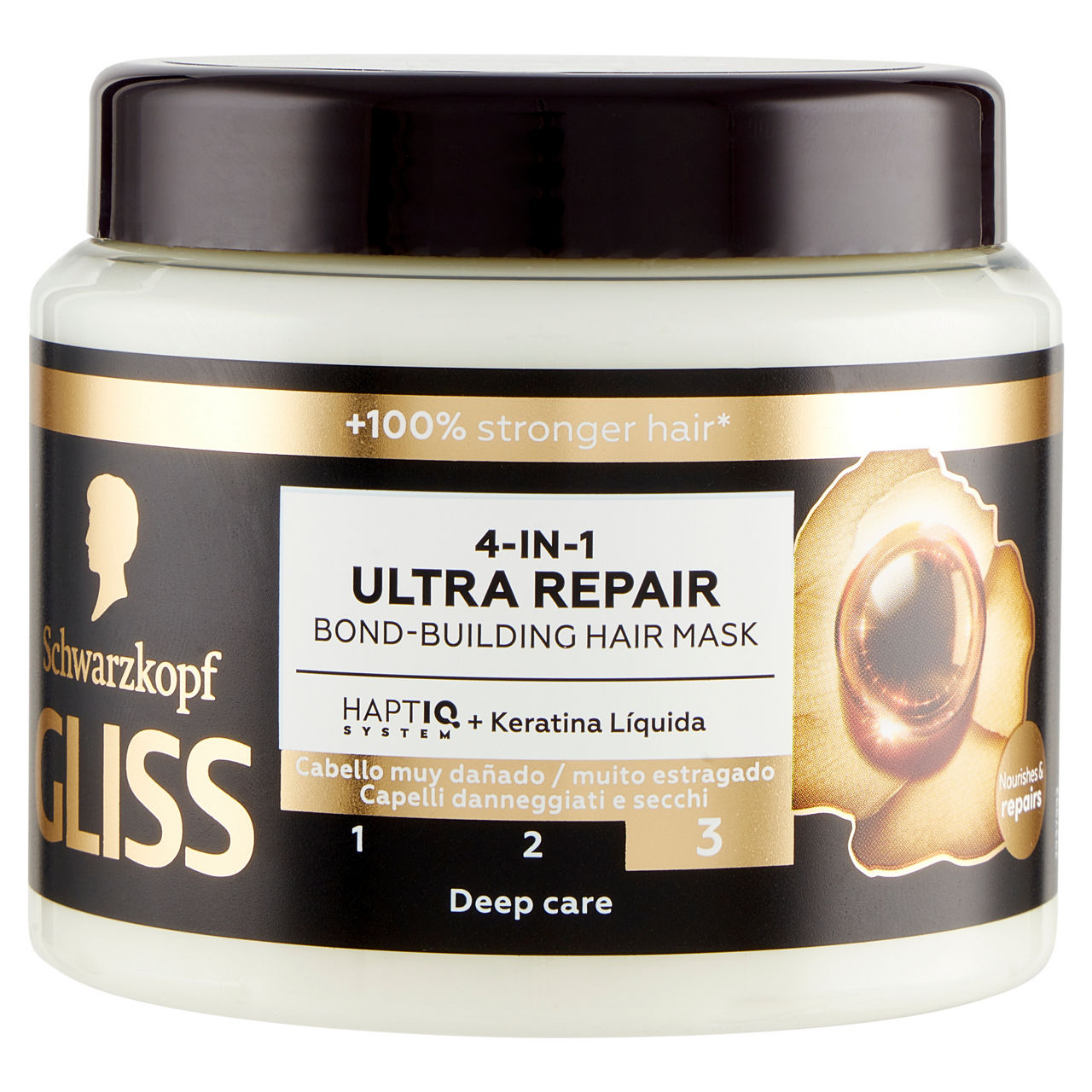 Maschera per capelli danneggiati ultra repair 400 ml