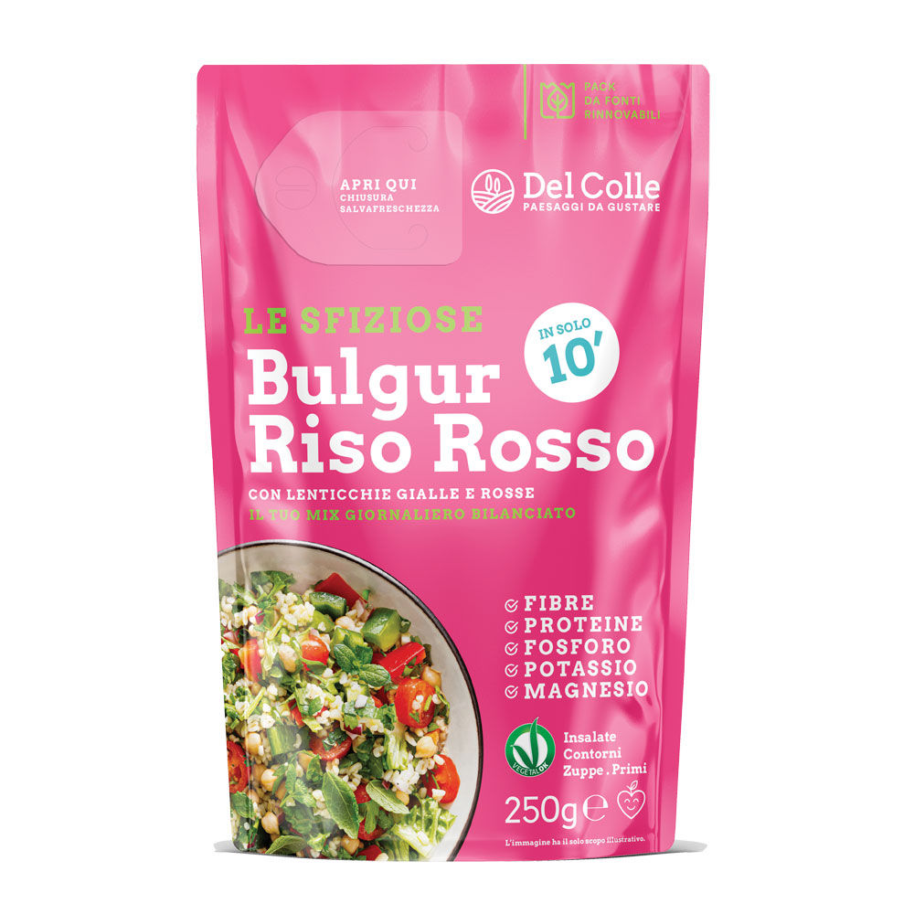 Mix bulgur e riso rosso 250 gr - Immagine 01