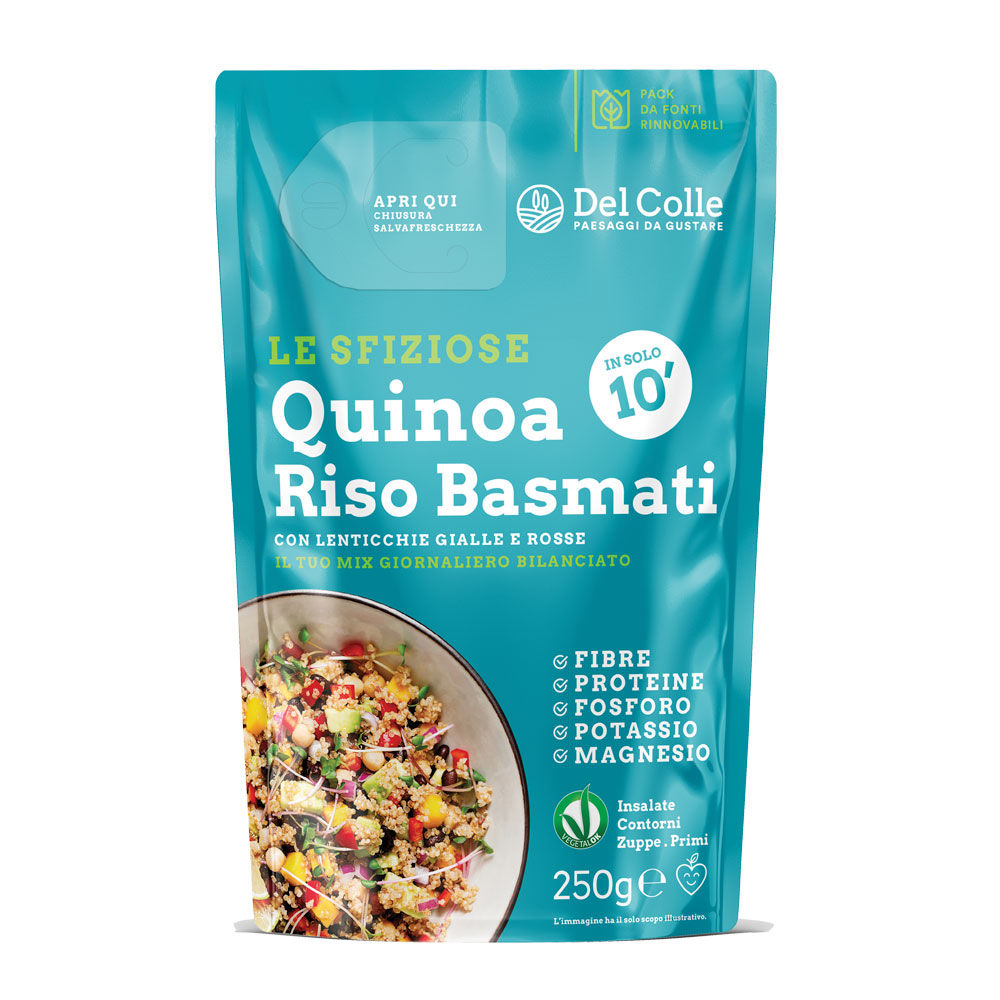 Mix quinoa e riso basmati 250 gr