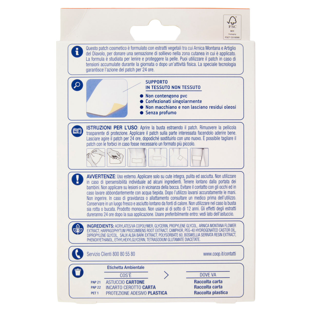 Cerotti dolori articol.musc.mestr.arnica/artiglio del diavolo coop 9x14cm pz 6 - Immagine 41