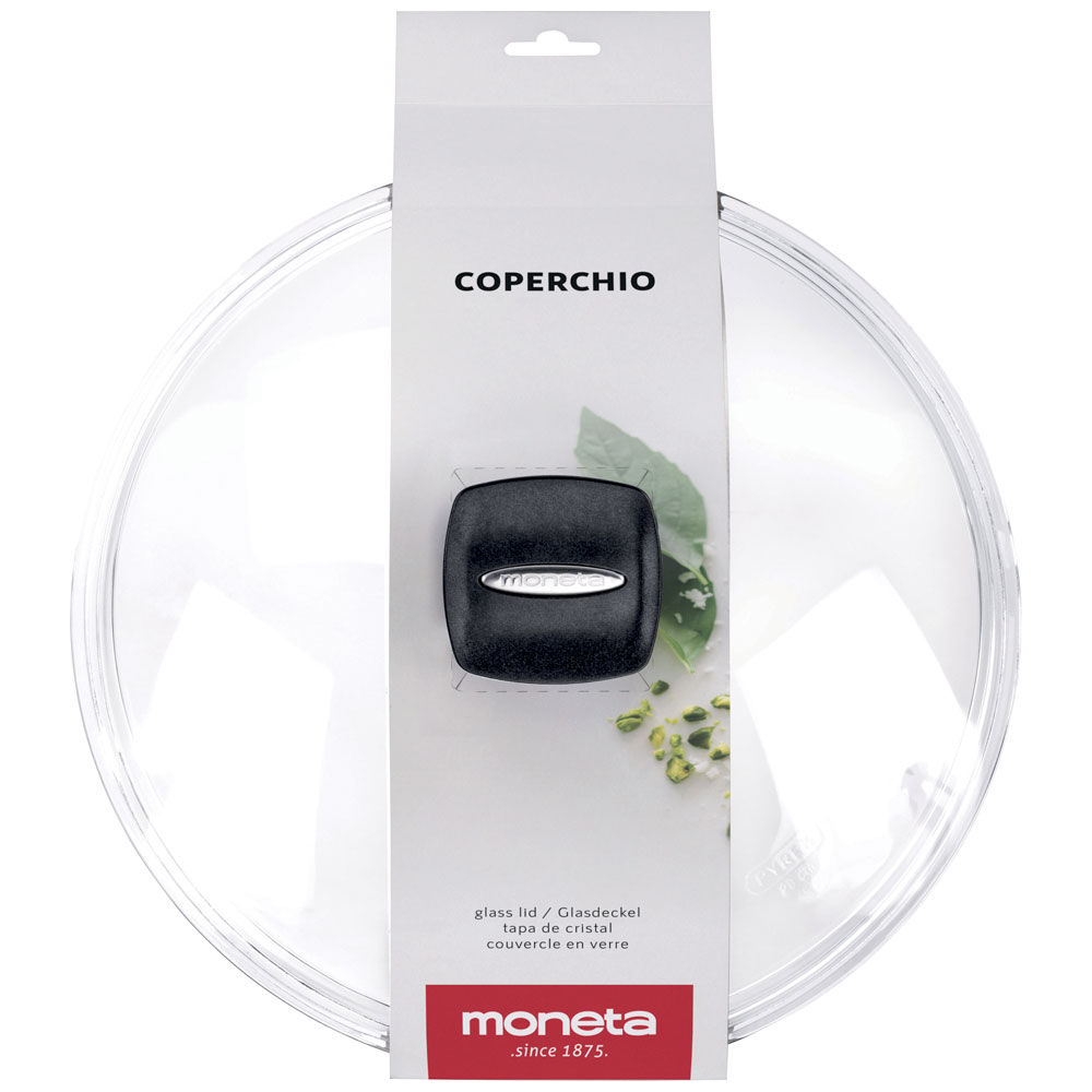 Coperchio in vetro 28 cm Mammola Brown - Immagine 01