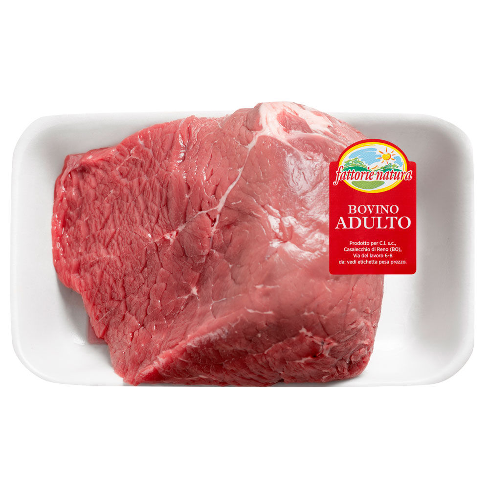 Bicchiere di bovino adulto a tranci