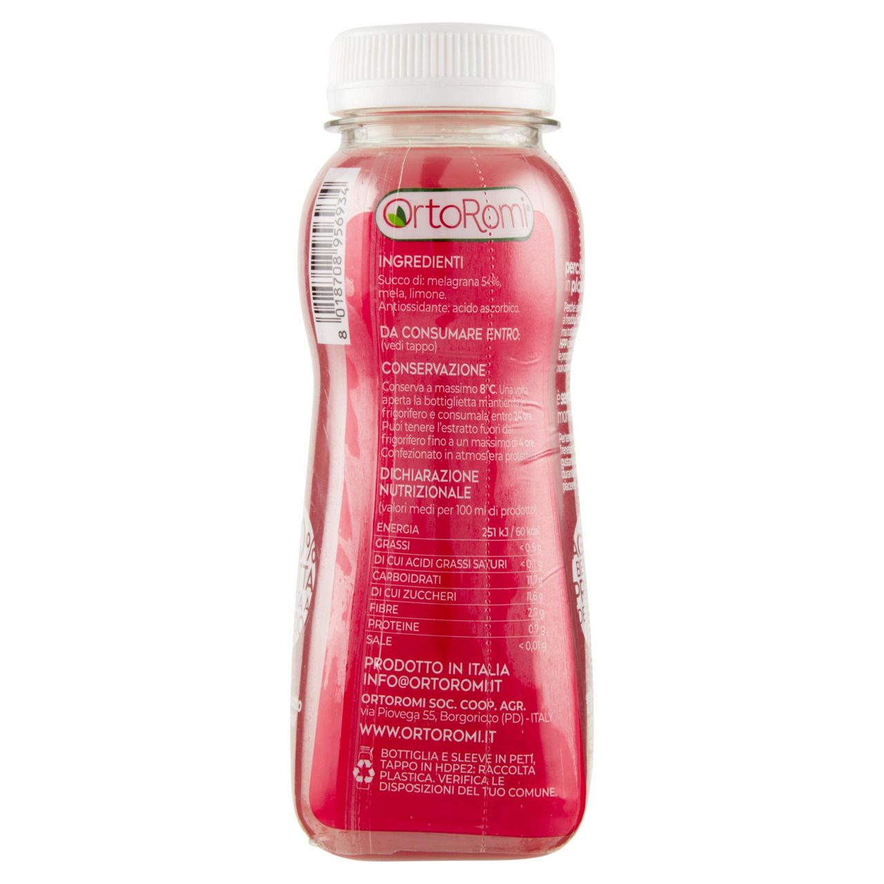 Estratto di melagrana limone e mela 250 ml - Immagine 11