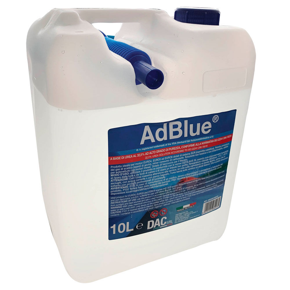 Additivo per motori diesel Ad Blue con versatore 10 lt   - Immagine 01