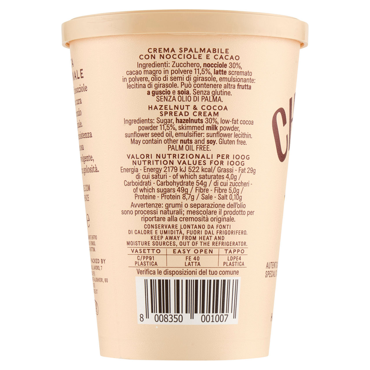 Crema spalmabile di nocciole 300 gr - Immagine 41