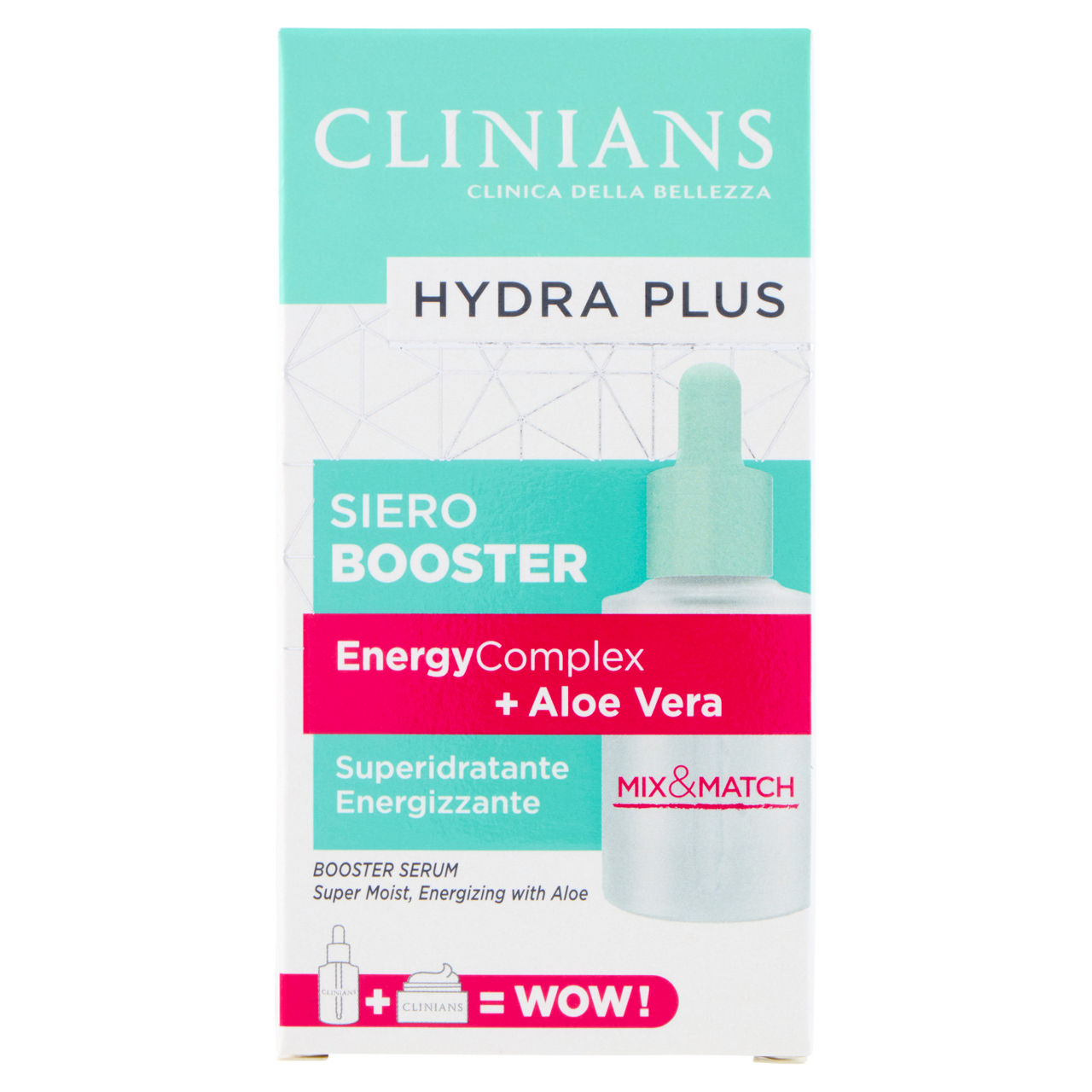 Siero viso booster EnergyComplex con aloe vera 30 ml