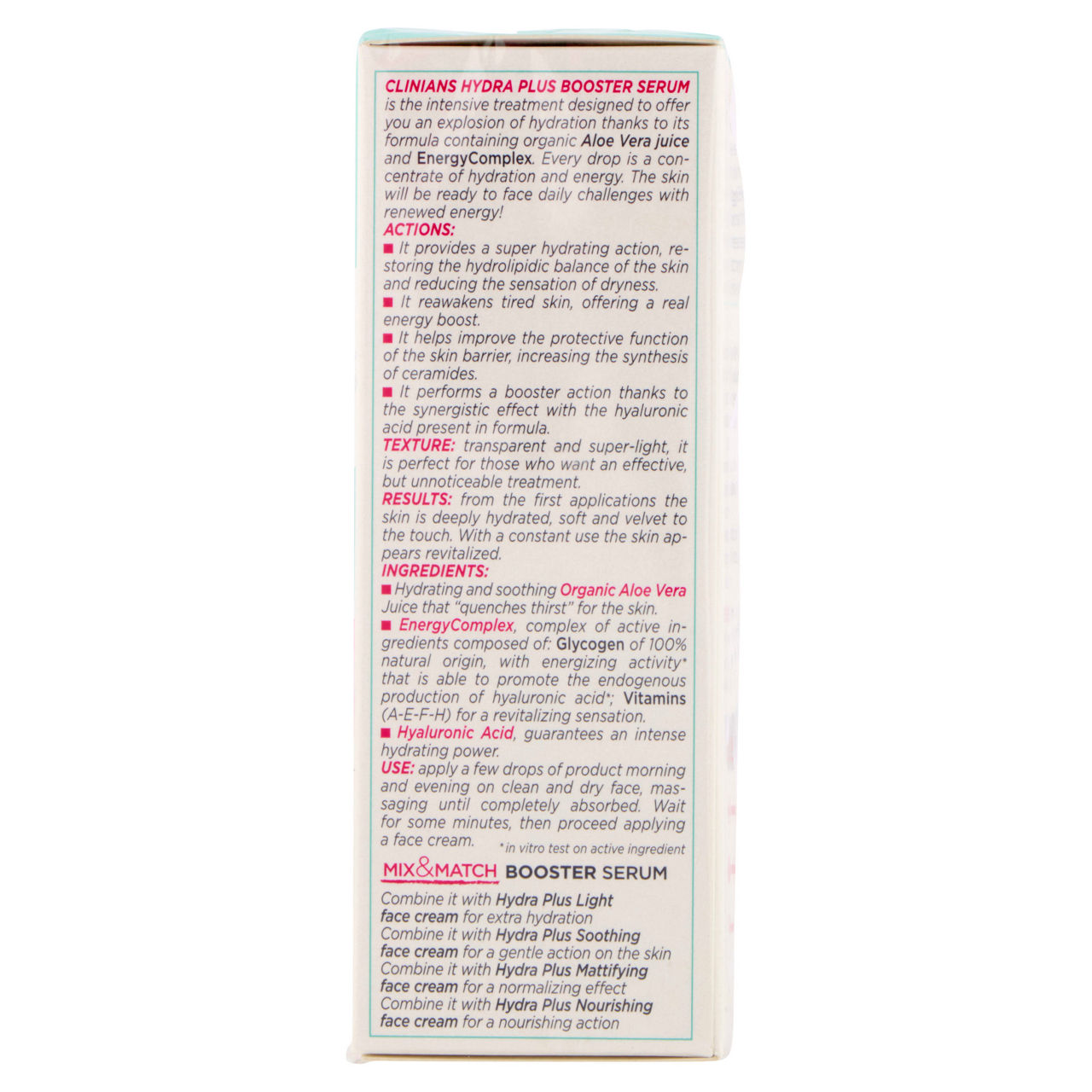 Siero viso booster EnergyComplex con aloe vera 30 ml - Immagine 31