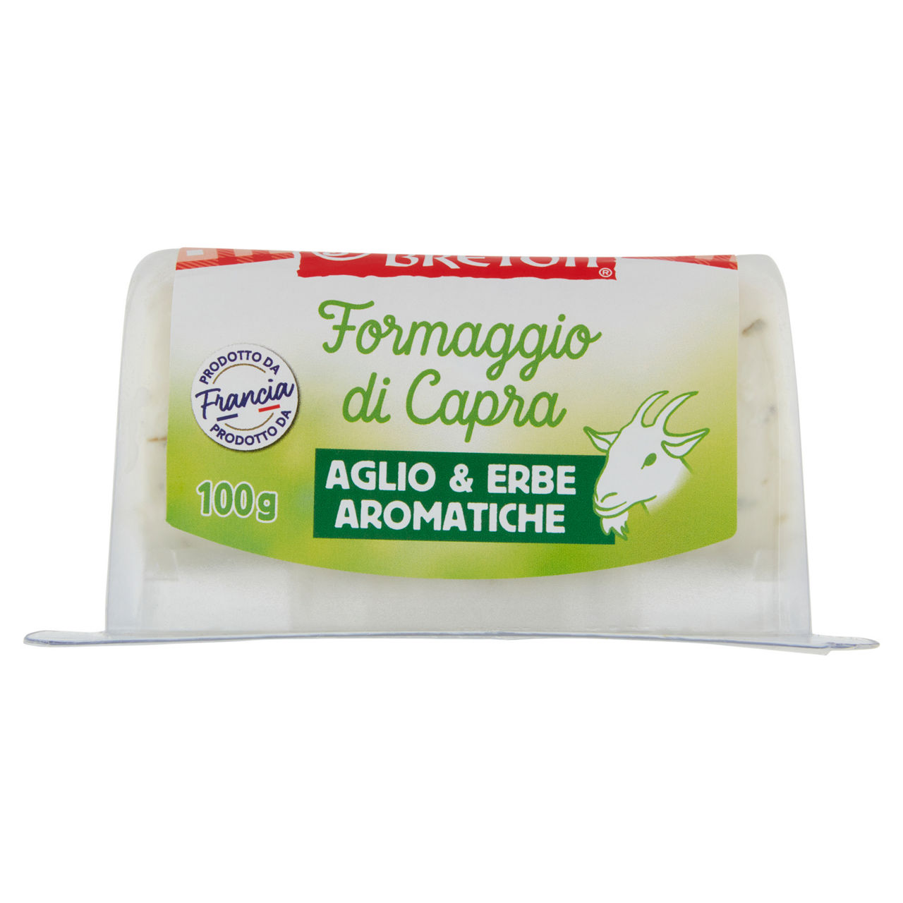 Formaggio fresco di capra con aglio ed erbe aromatiche 100 gr