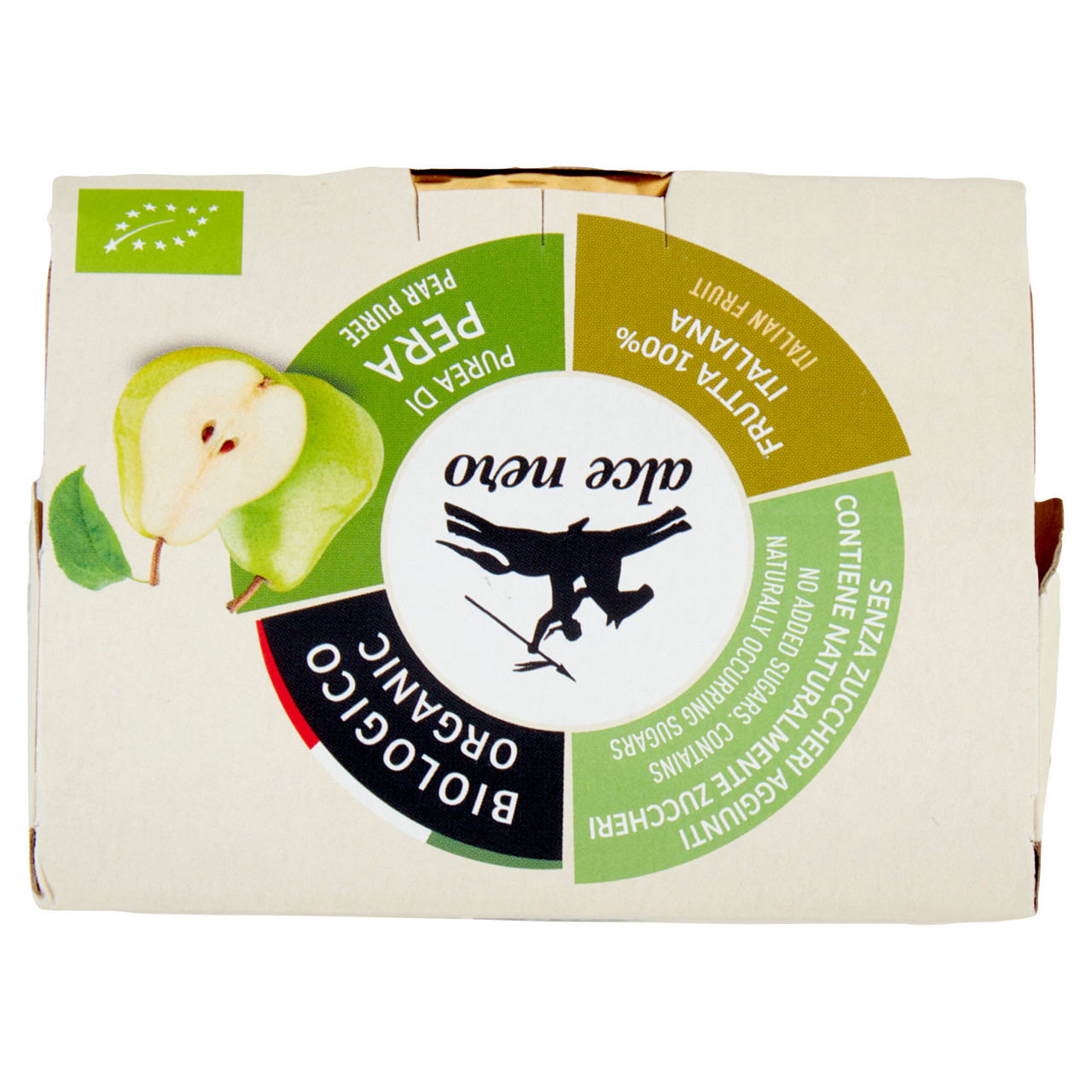 Purea di pera biologica 100% frutta  alce nero g 100x2 - Immagine 21