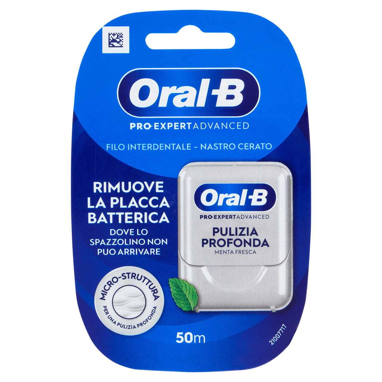 Filo interdentale oral-b pro expert pulizia profonda 50metri pz.1 - Immagine 01