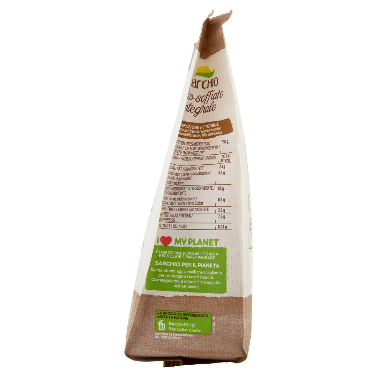 Riso soffiato bio senza glutine sarchio sacchetto g 100 - Immagine 21