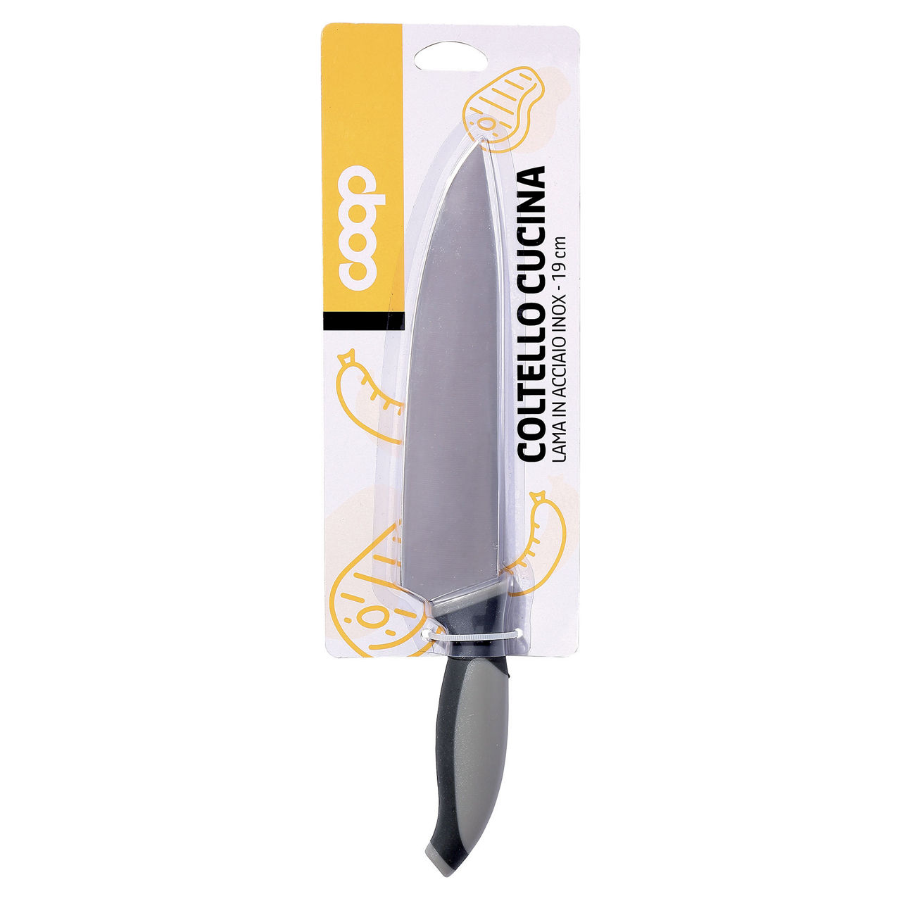 Coltello da cucina in acciaio 20 cm