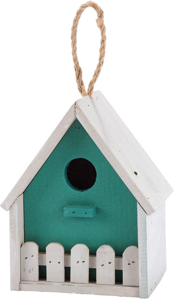 Casetta per uccelli in legno 16x11x20 cm - Immagine 11
