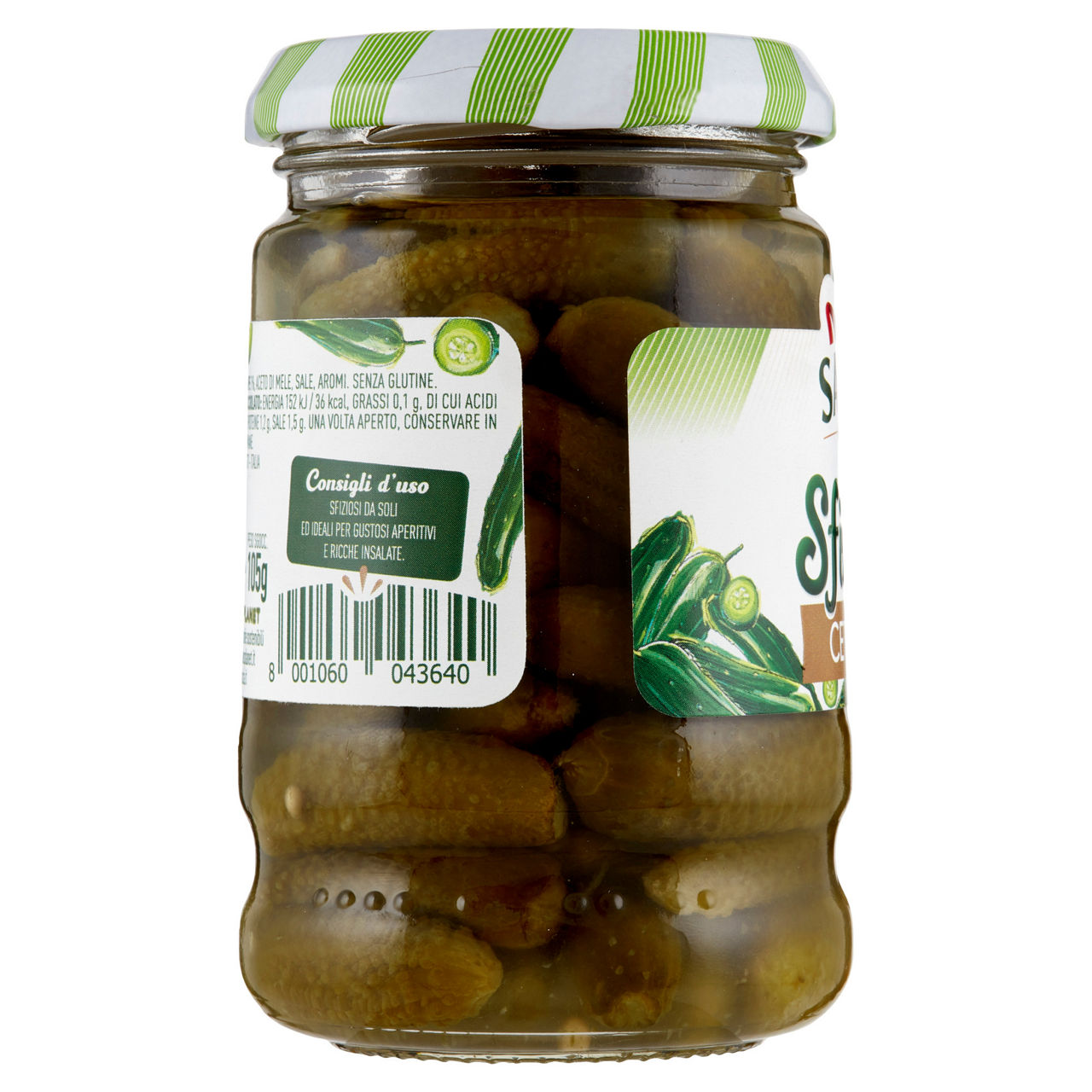 Cetriolini con semi di senape in agrodolce 190 gr - Immagine 51