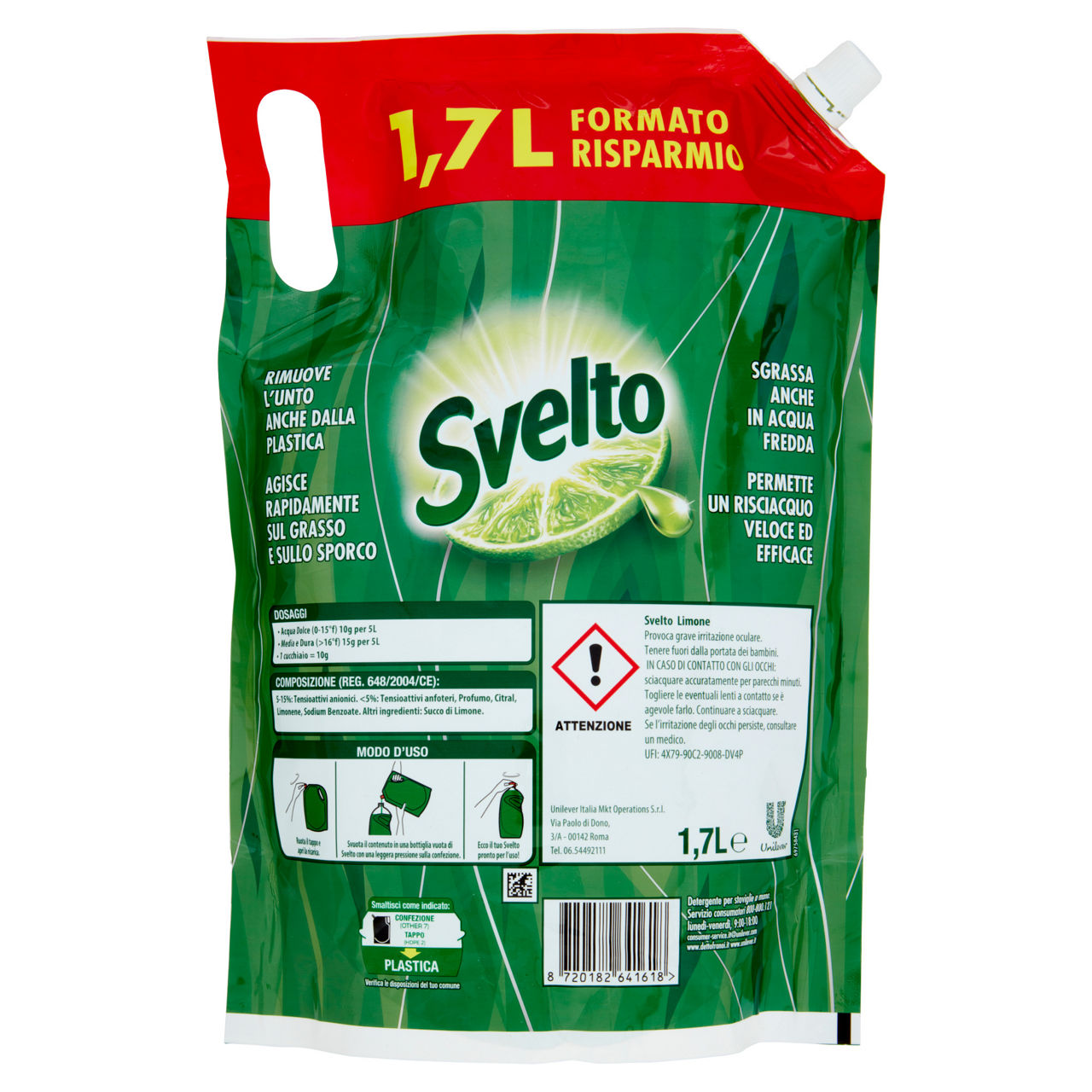 Detersivo per piatti eco ricarica limone 1,7 lt - Immagine 51