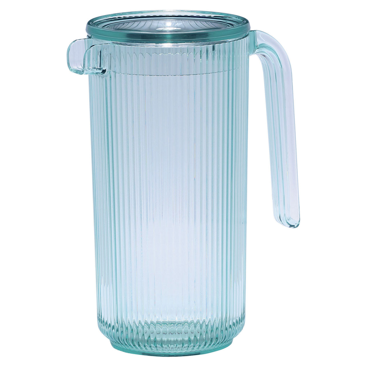 Caraffa azzurra in acrilico capienza 1,7 lt