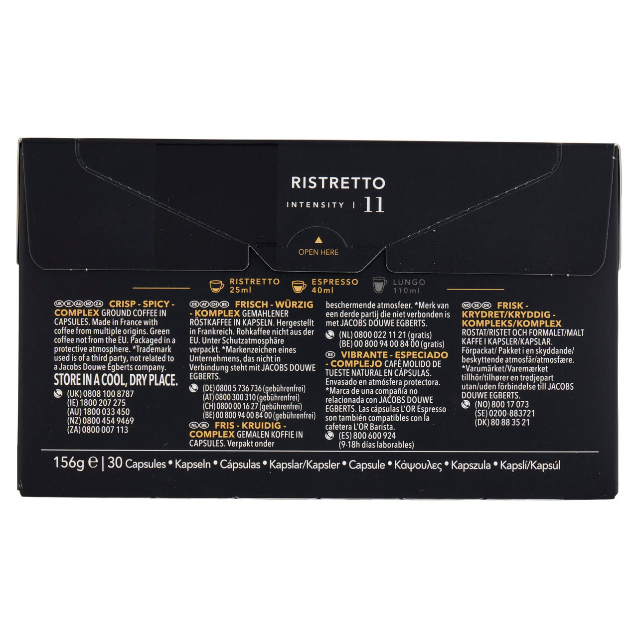 Caffè in capsule ristretto compatibili con nespresso 30 pz - Immagine 11