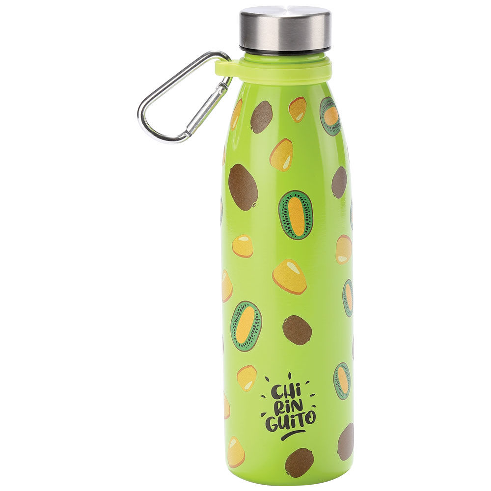 Bottiglia termica in acciaio inox colore verde 500 ml - Immagine 11